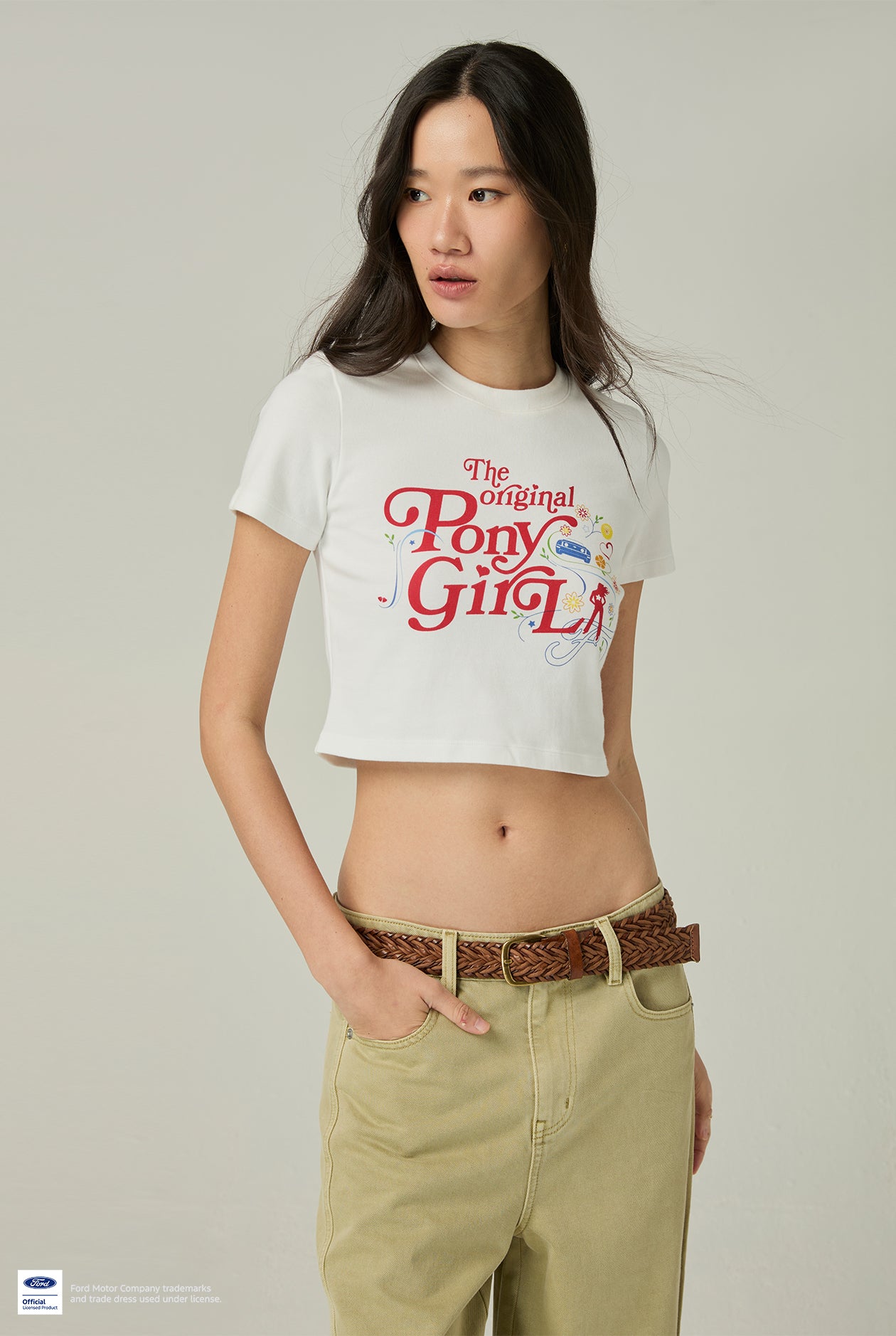 FORD MUSTANG THE ORIGINAL PONY GIRL