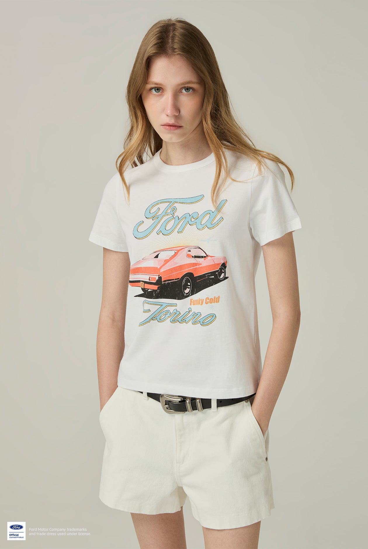 FORD MUSTANG RETRO CAR TEE