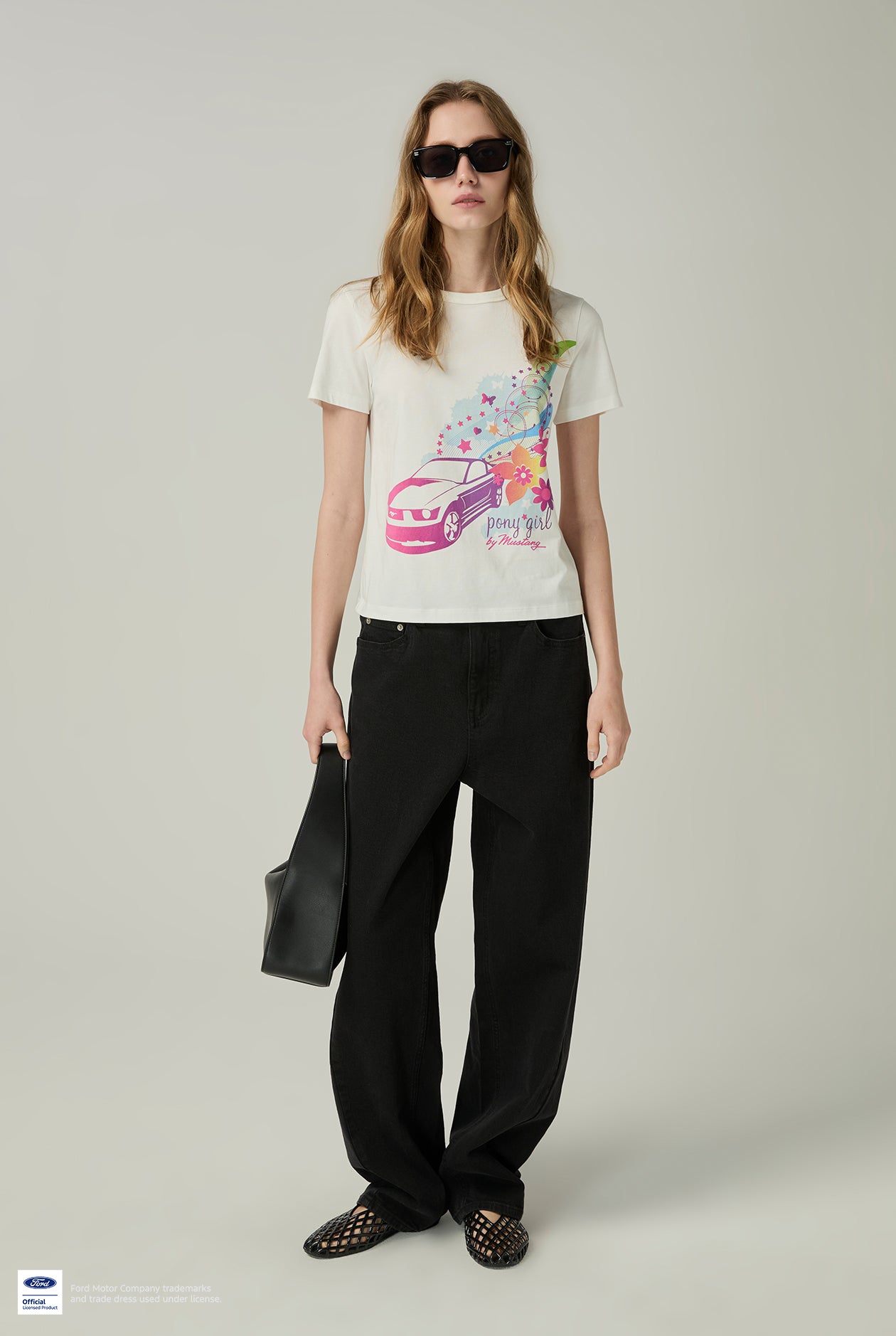 FORD MUSTANG FLORAL SPEED TEE