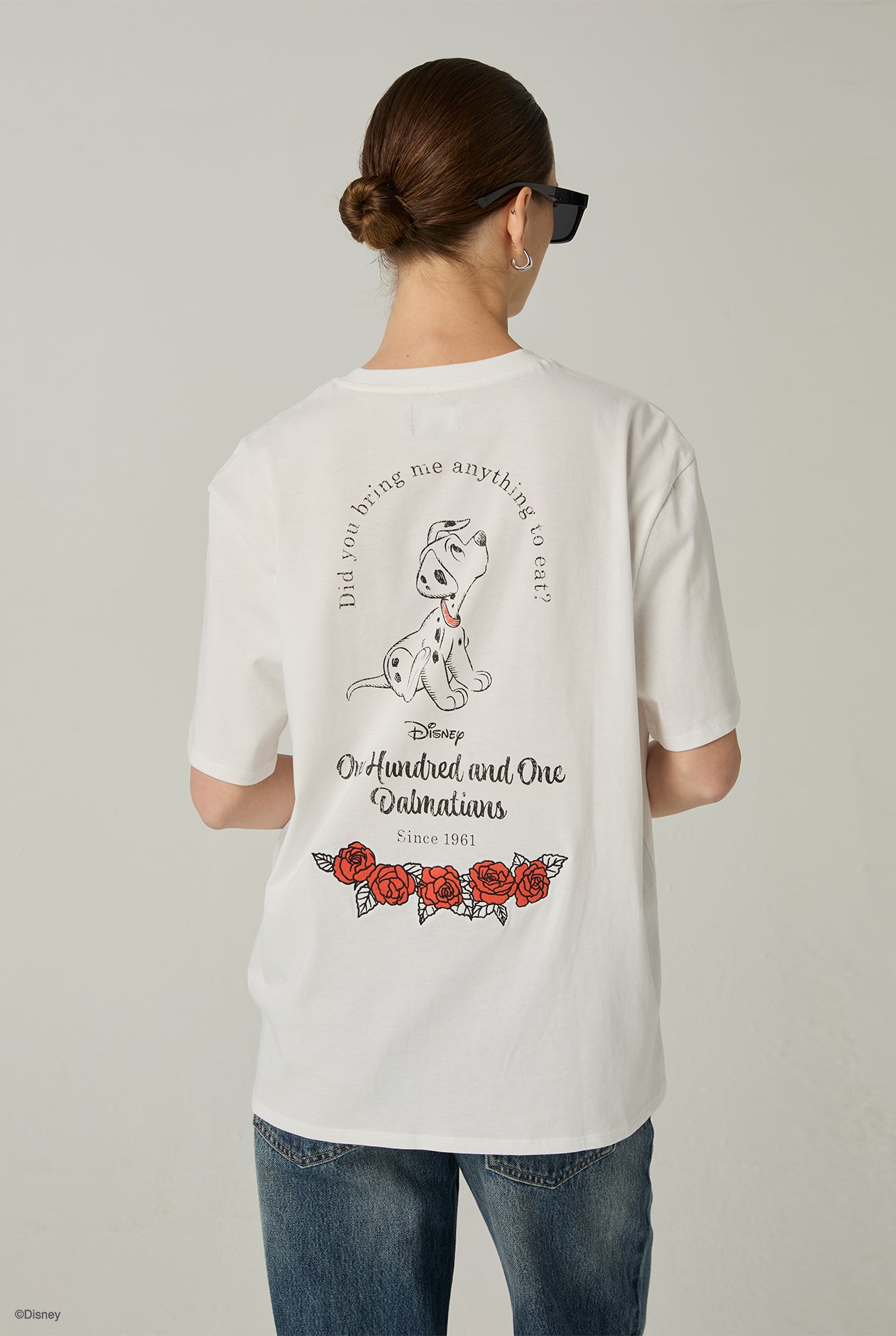 101 DALMATIANS OVERSIZE WHITE TEE