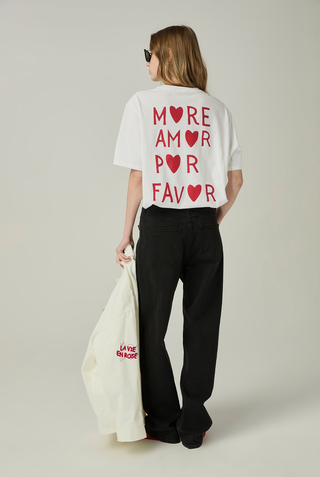 VELVET SCREEN OVERSIZED TEE - CC Double O Official Store