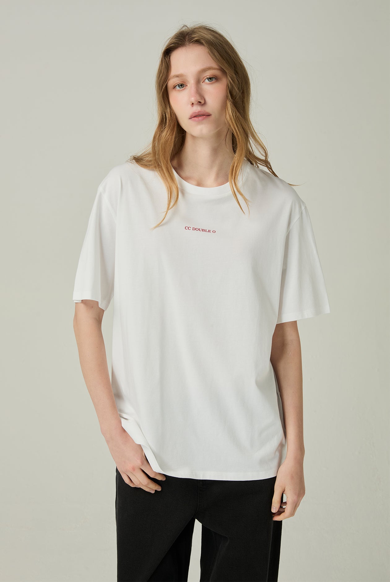 VELVET SCREEN OVERSIZED TEE - CC Double O Official Store