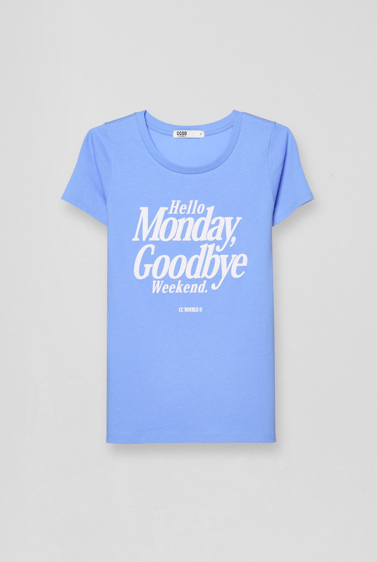 HELLO MONDAY GOODBYE WEEKEND GRAPHIC TEE