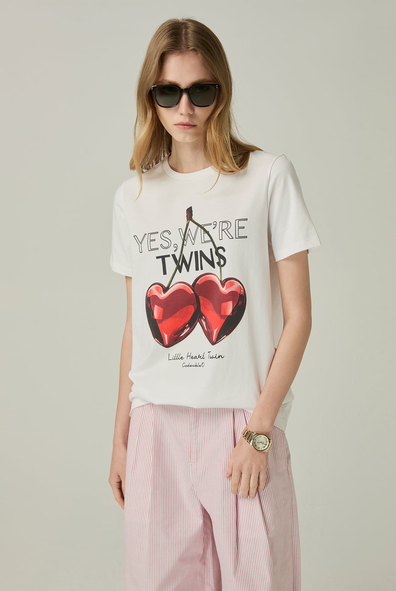 YES WE ARE TWIN GRAPHIC TEE