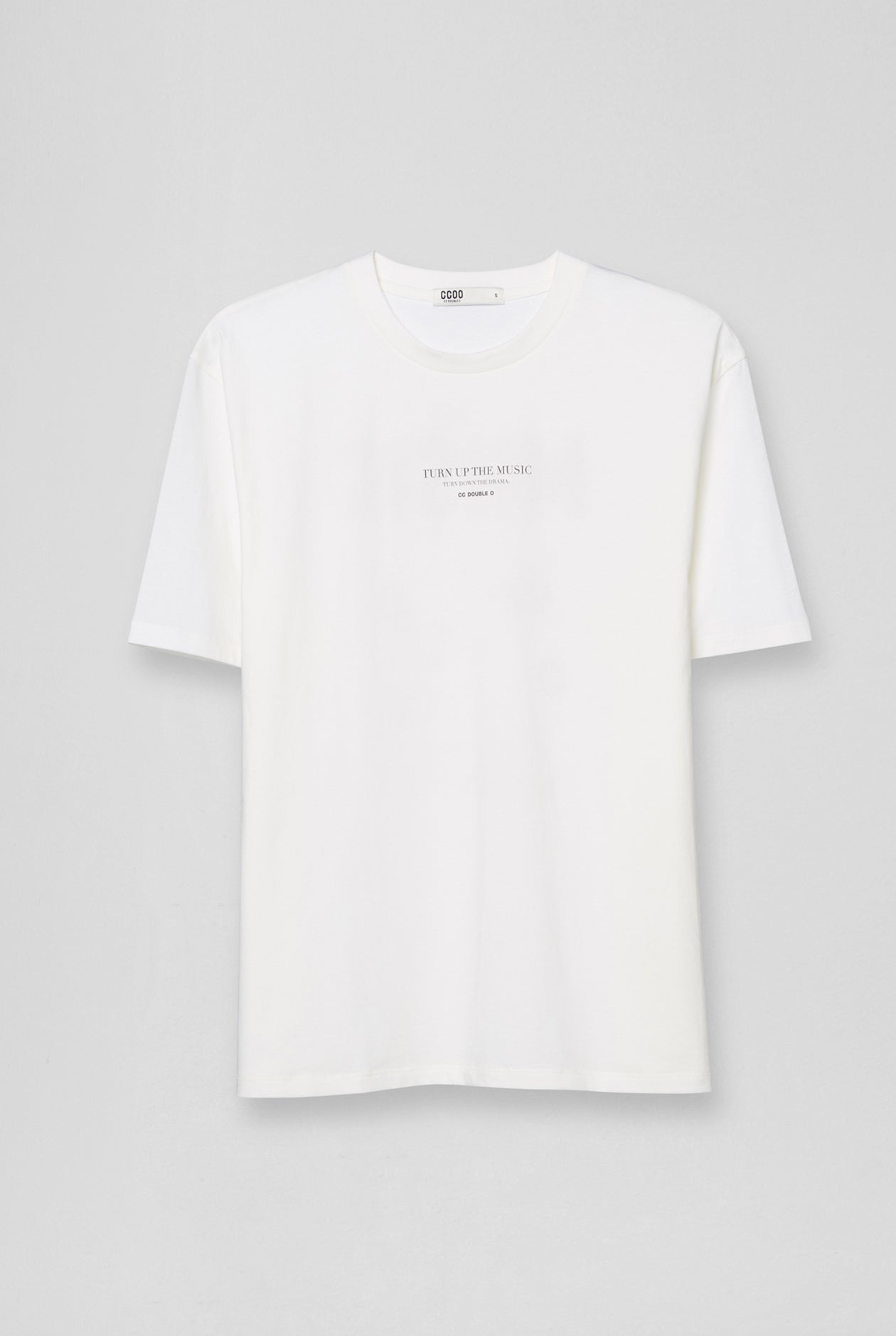 OVERSIZED THE MUSIC SOUNDS GRAPHIC TEE