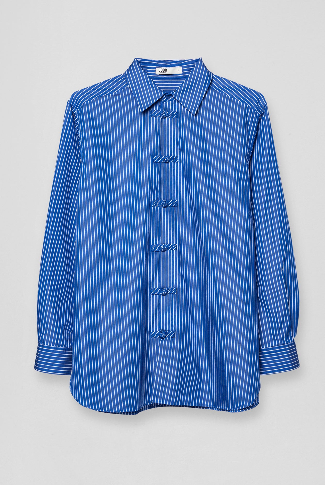 CHEONGSAM BUCKLE LONG SLEEVE SHIRT