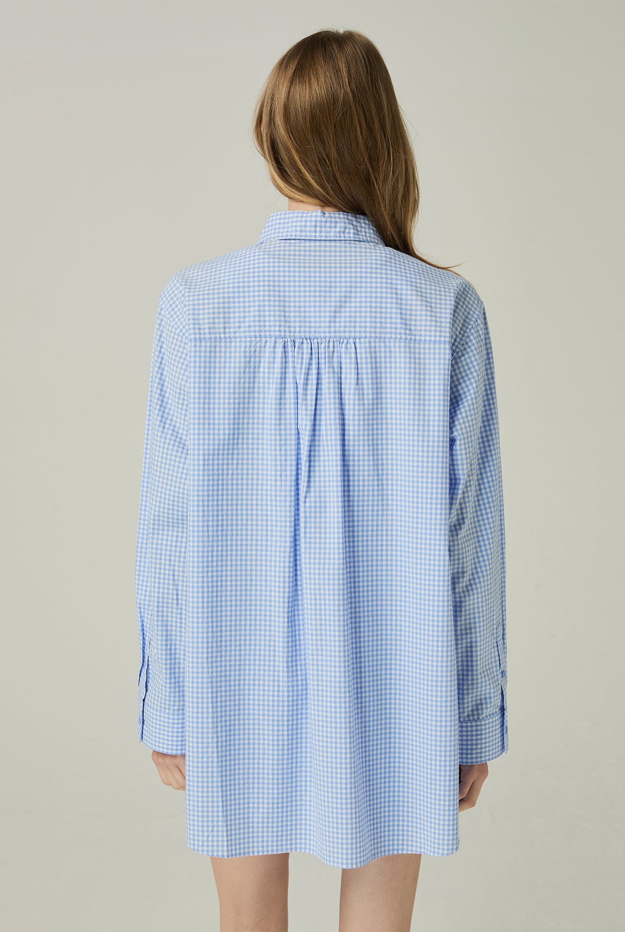 PASTEL GINGHAM SHIRT - CC Double O Official Store