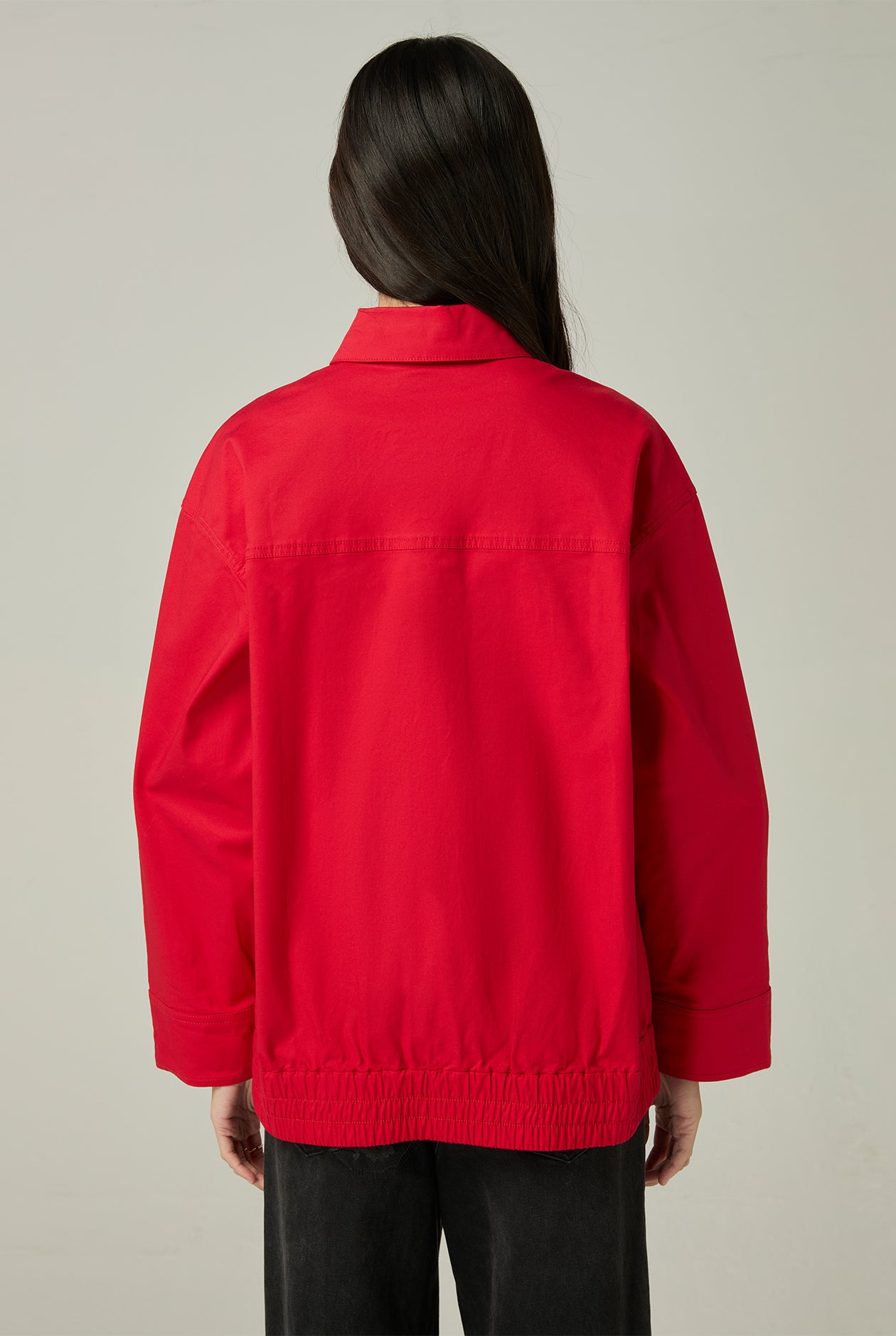 BUTTON-UP BLOUSON JACKET - CC Double O Official Store