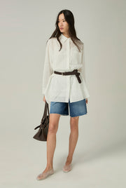 EMBROIDERED TUNIC SHIRT - CC Double O Official Store