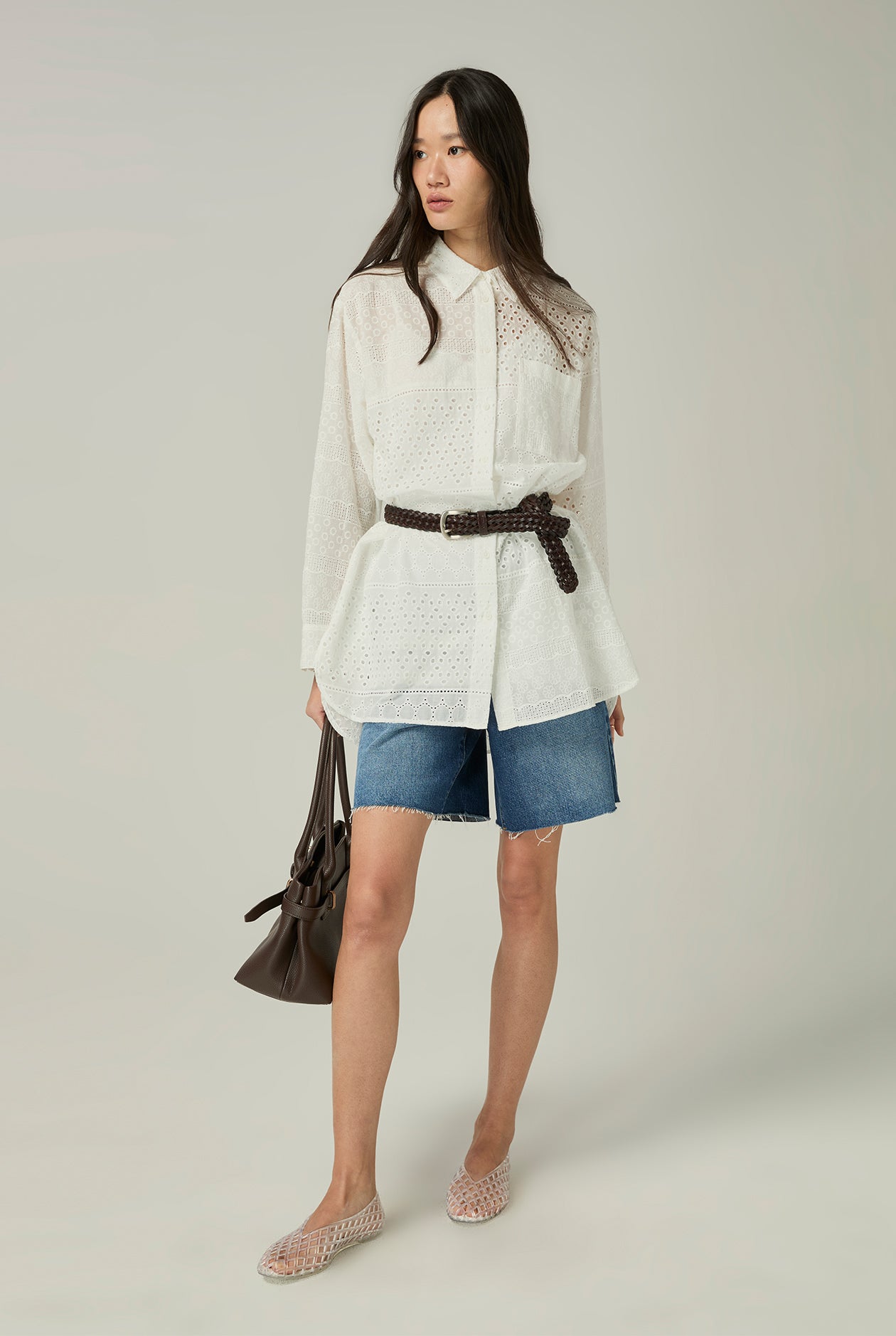 EMBROIDERED TUNIC SHIRT - CC Double O Official Store