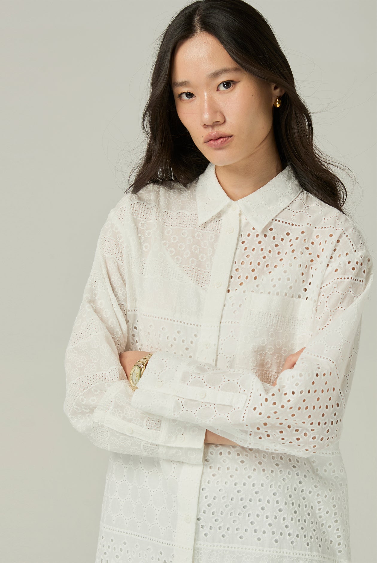 EMBROIDERED TUNIC SHIRT - CC Double O Official Store