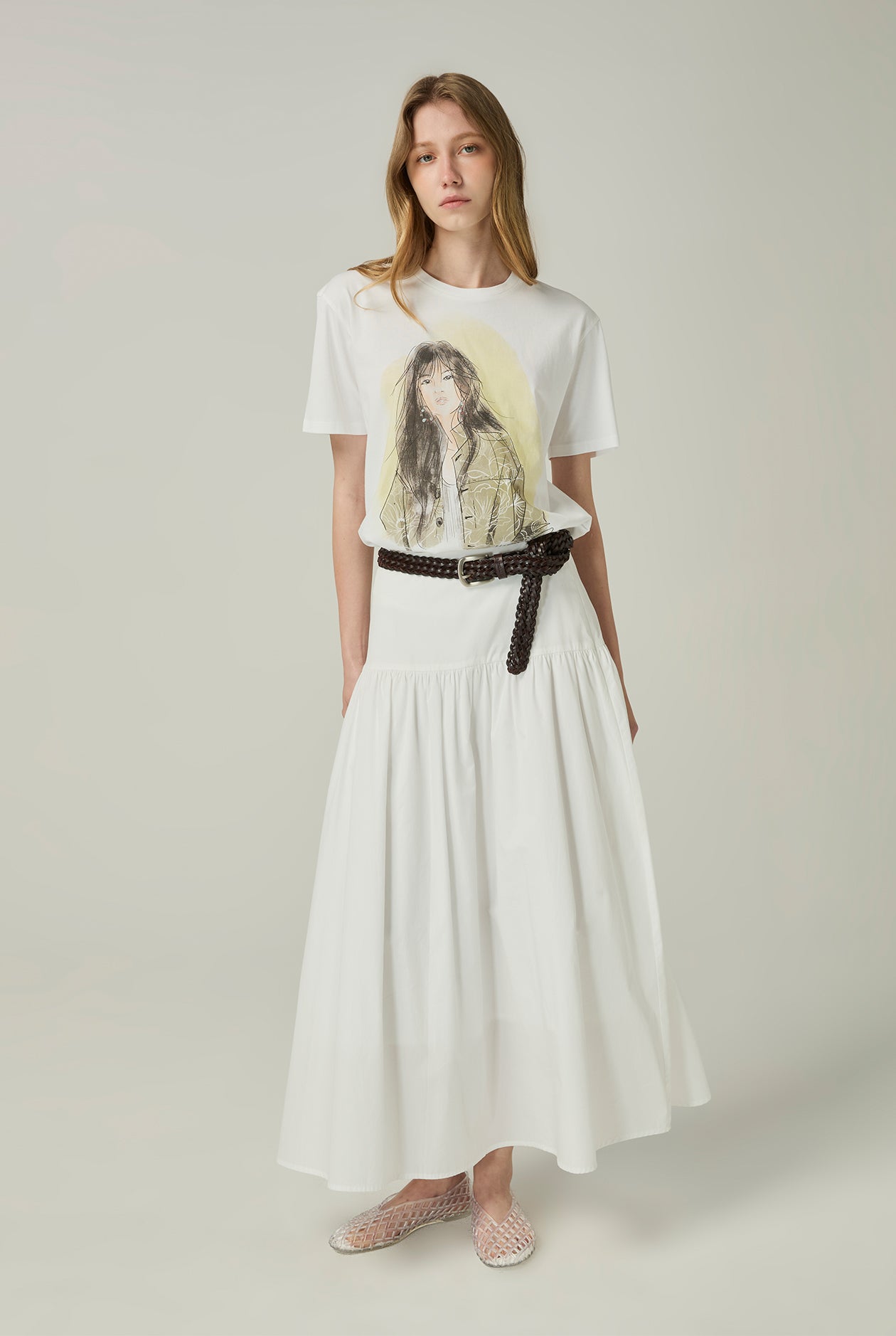 PORTRAIT OVERSIZED TEE - CC Double O Official Store