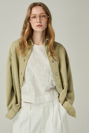 EMBROIDERED SLEEVELESS BLOUSE - CC Double O Official Store