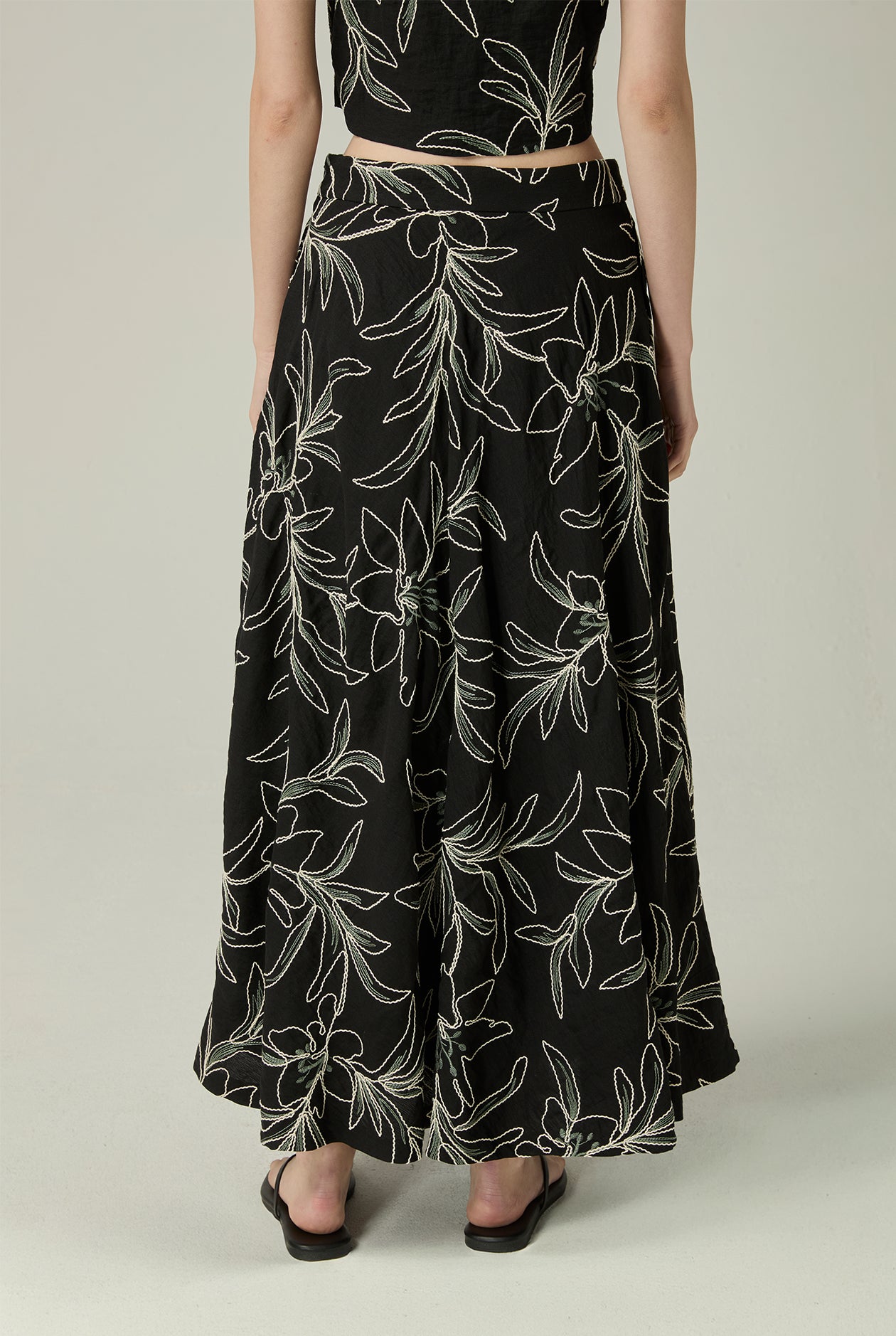 FLORAL FULL SKIRT - CC Double O Official Store