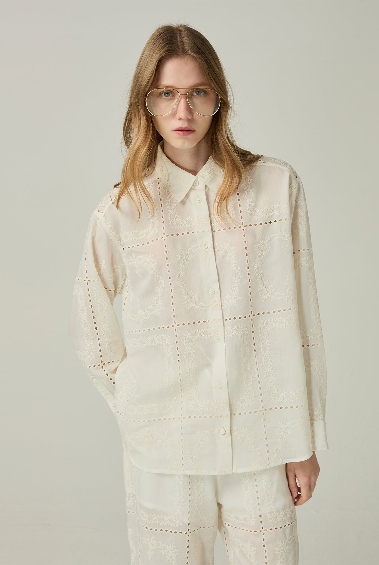ORNAMENTAL EMBROIDERED SHIRT - CC Double O Official Store