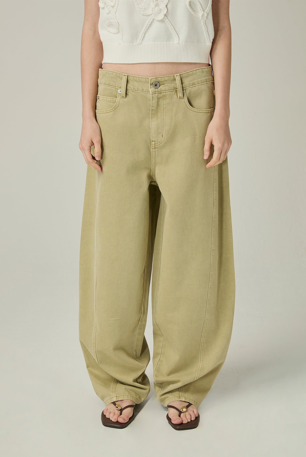 BALLOON LEG PANTS - CC Double O Official Store