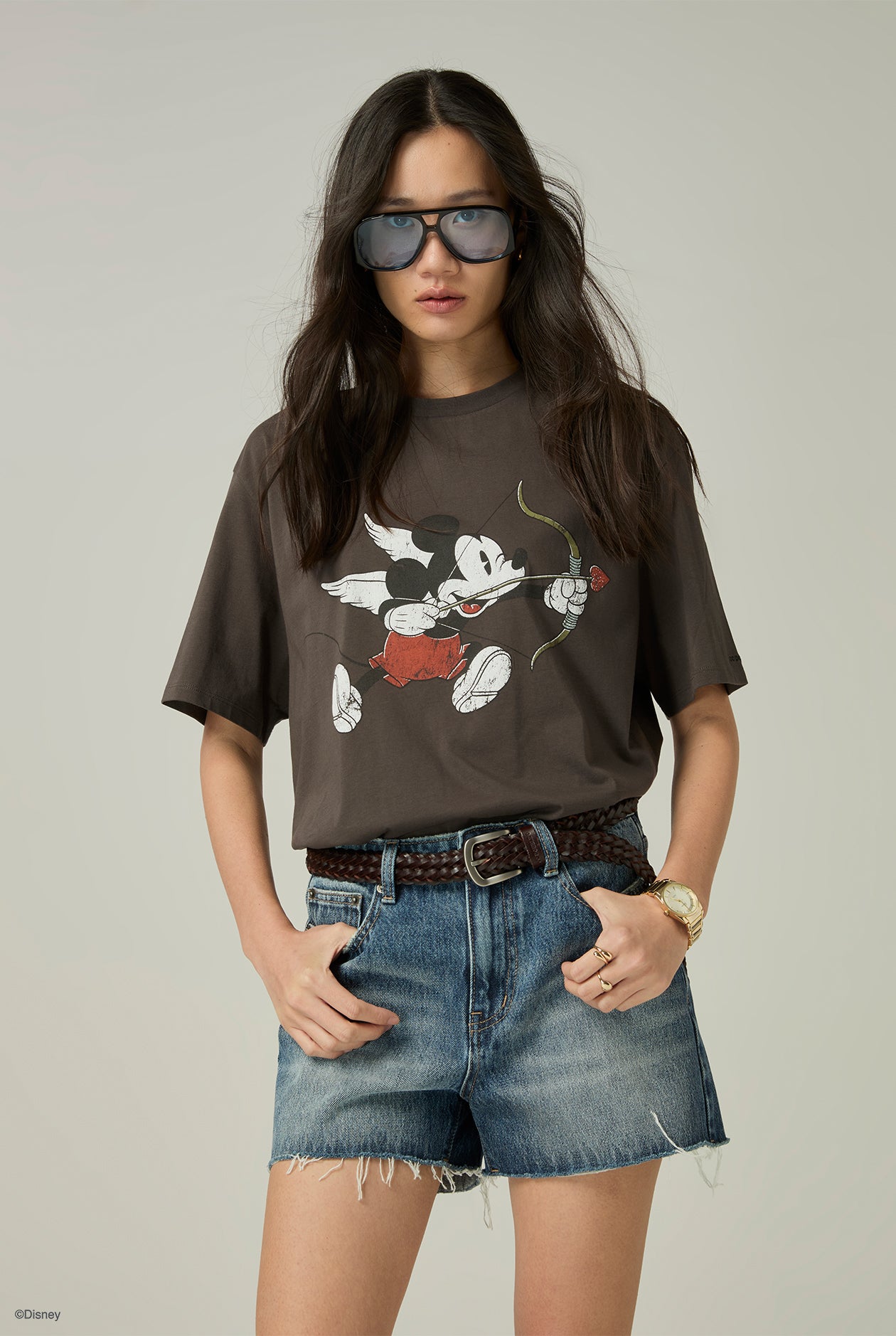 HEY SWEETIE MICKEY GRAPHIC TEE - CC Double O Official Store