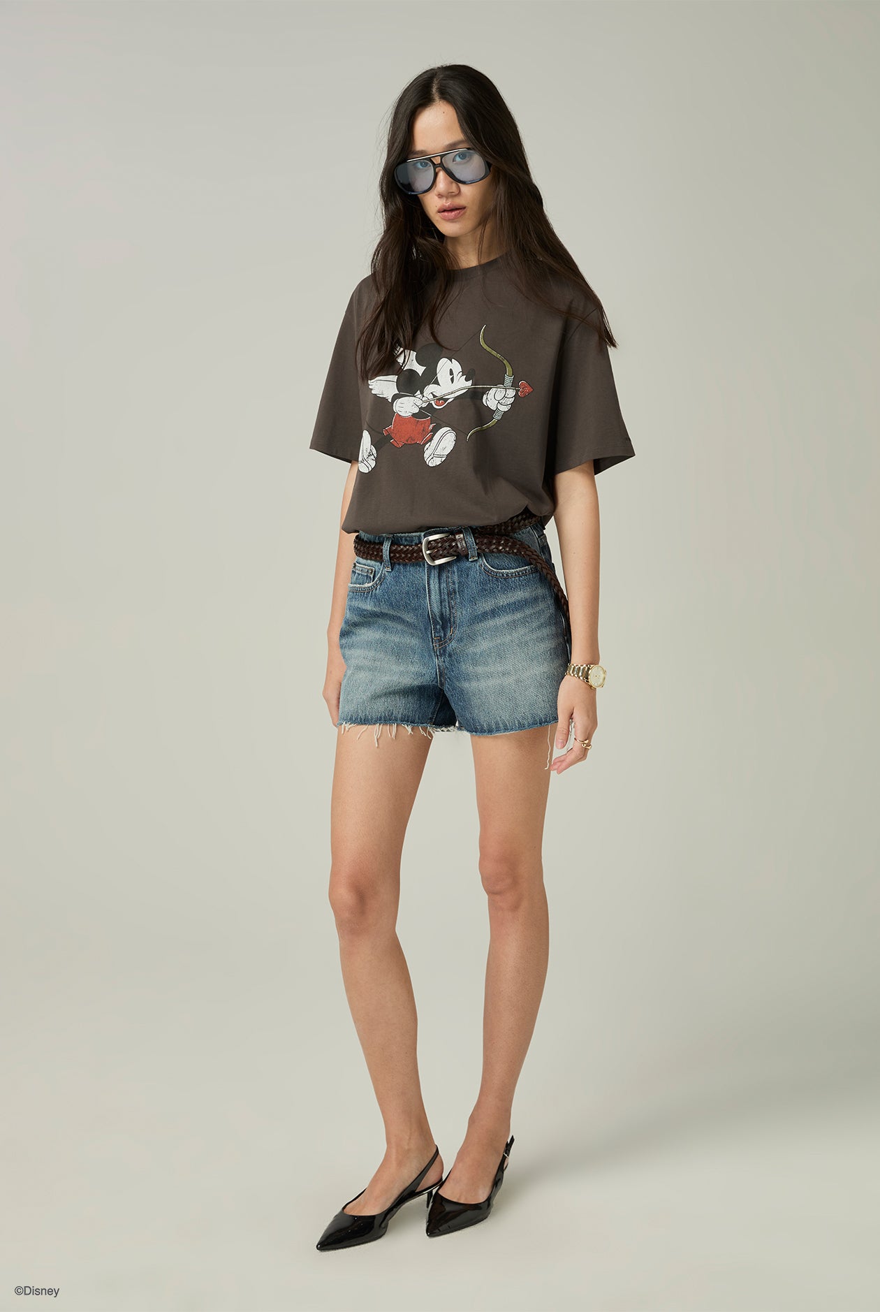 HEY SWEETIE MICKEY GRAPHIC TEE - CC Double O Official Store