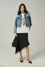 OVERSIZED MINNIE HUG ME GRAPHIC TEE - CC Double O Official Store