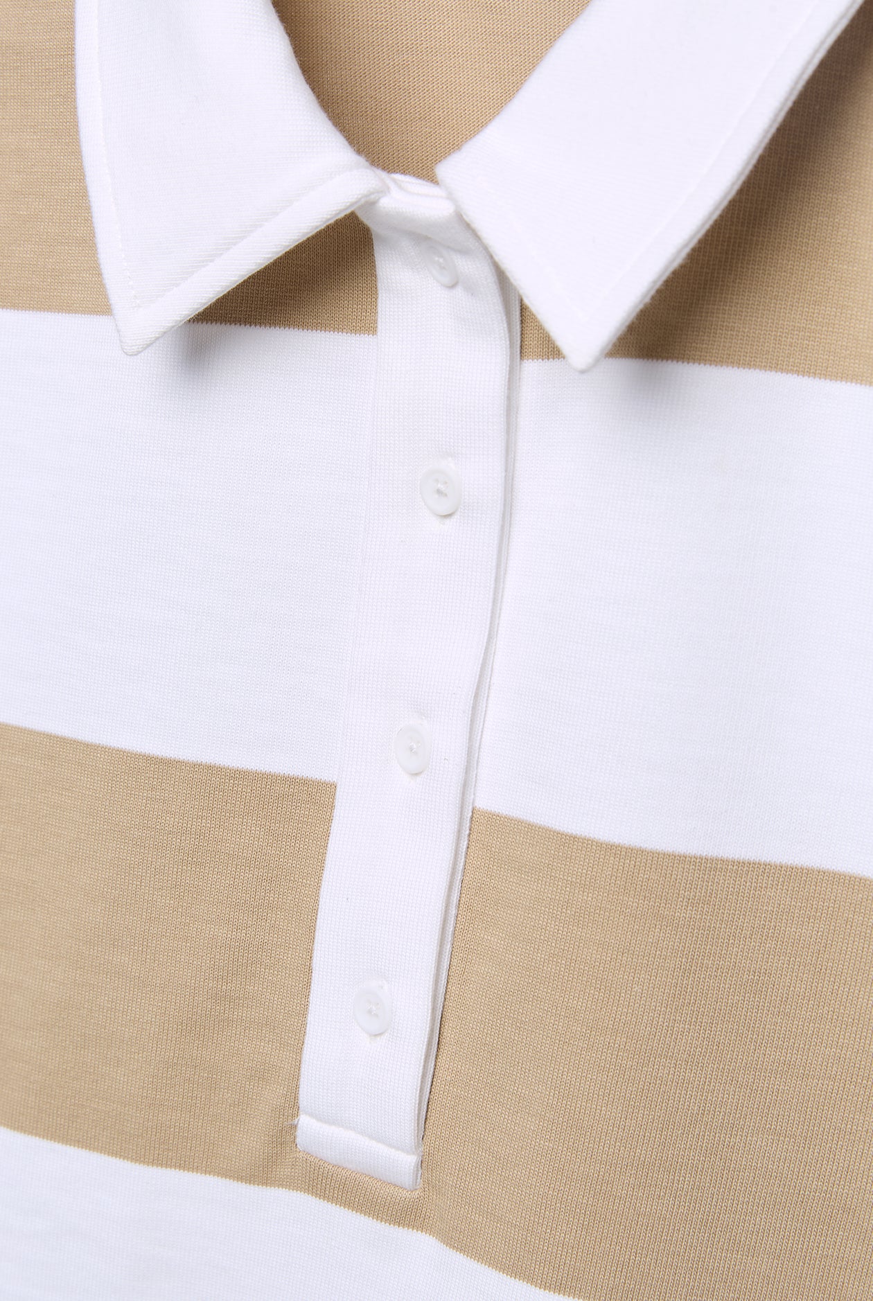 STRIPED RUGBY MINI DRESS