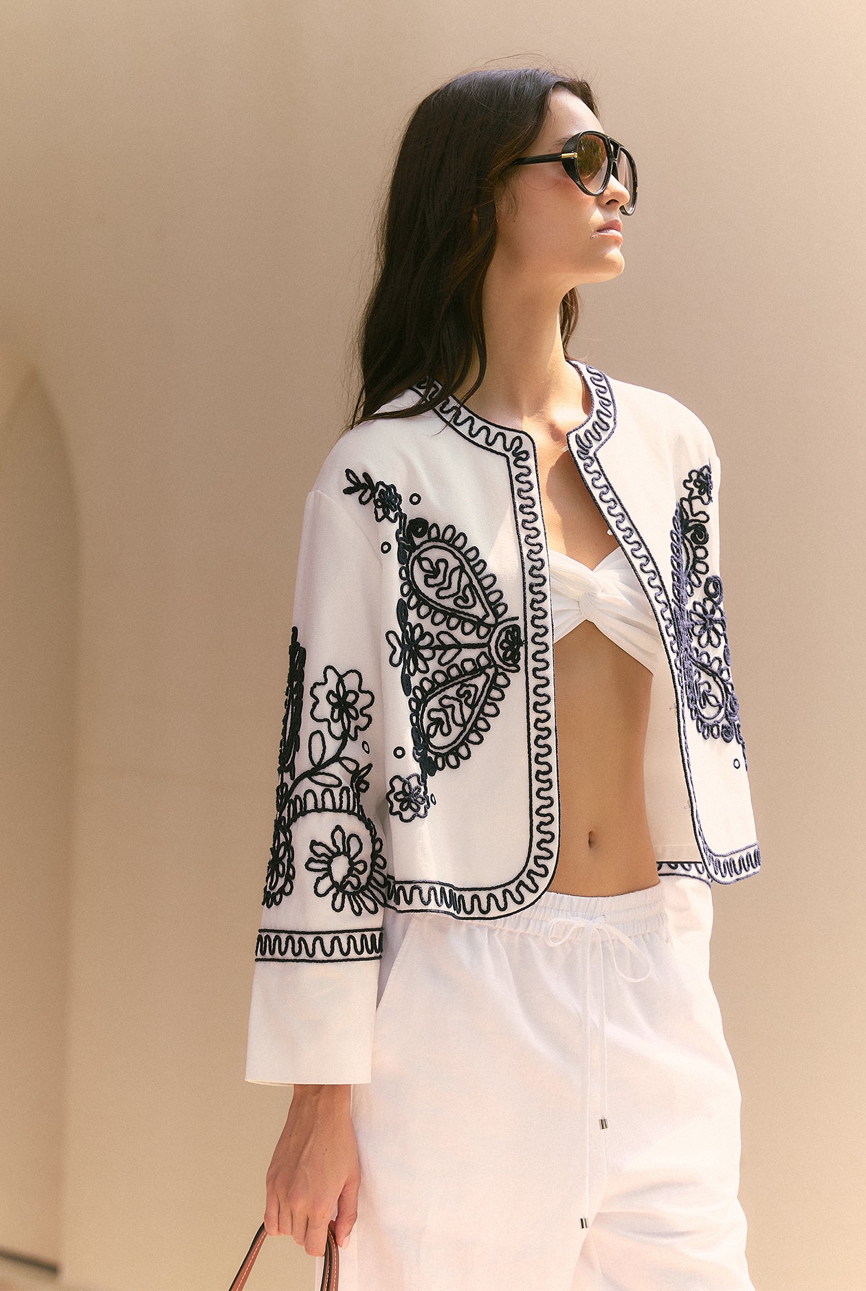 ROPE EMBROIDERY JACKET