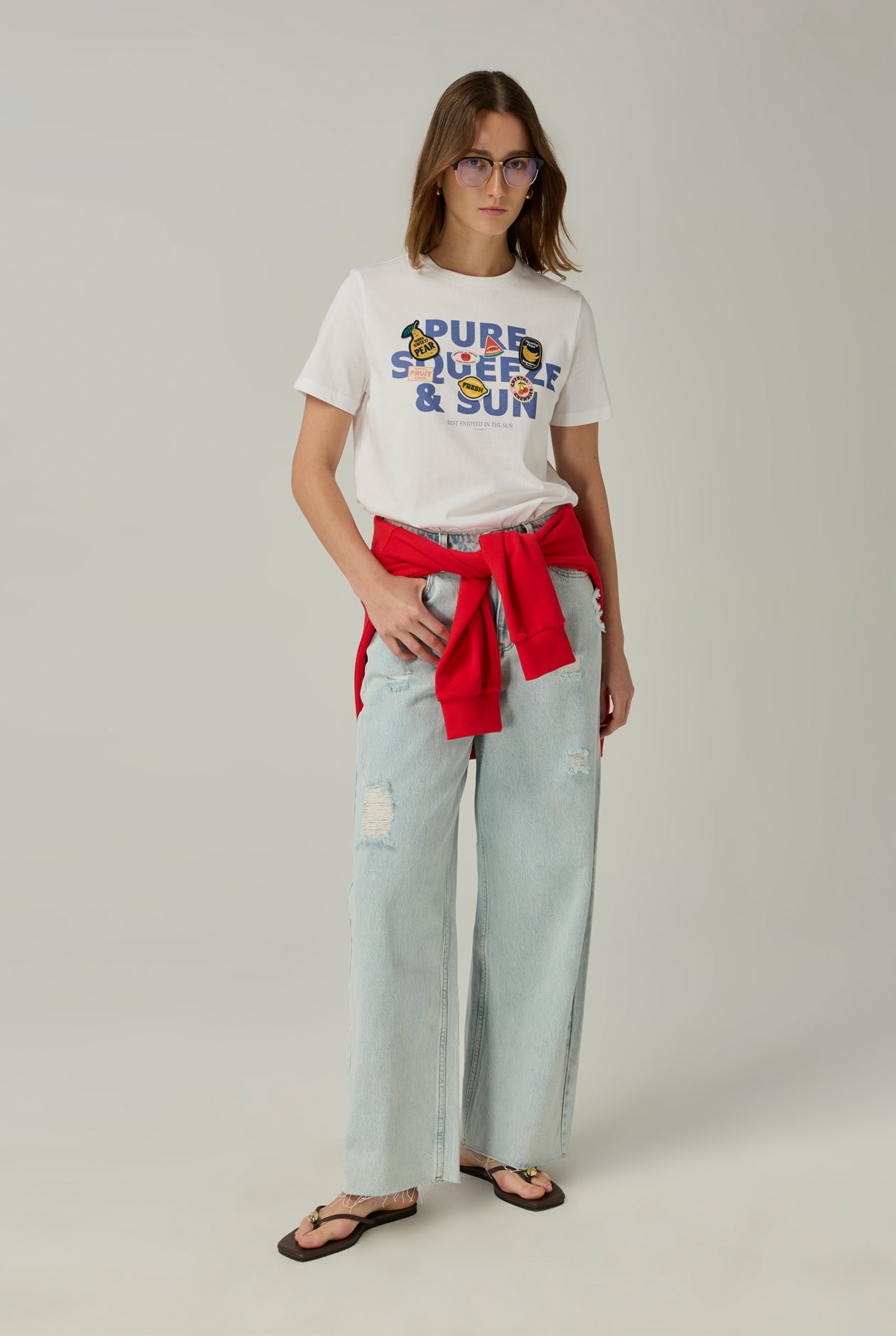 PURE SQUEEZE & SUN RELAXED TEE