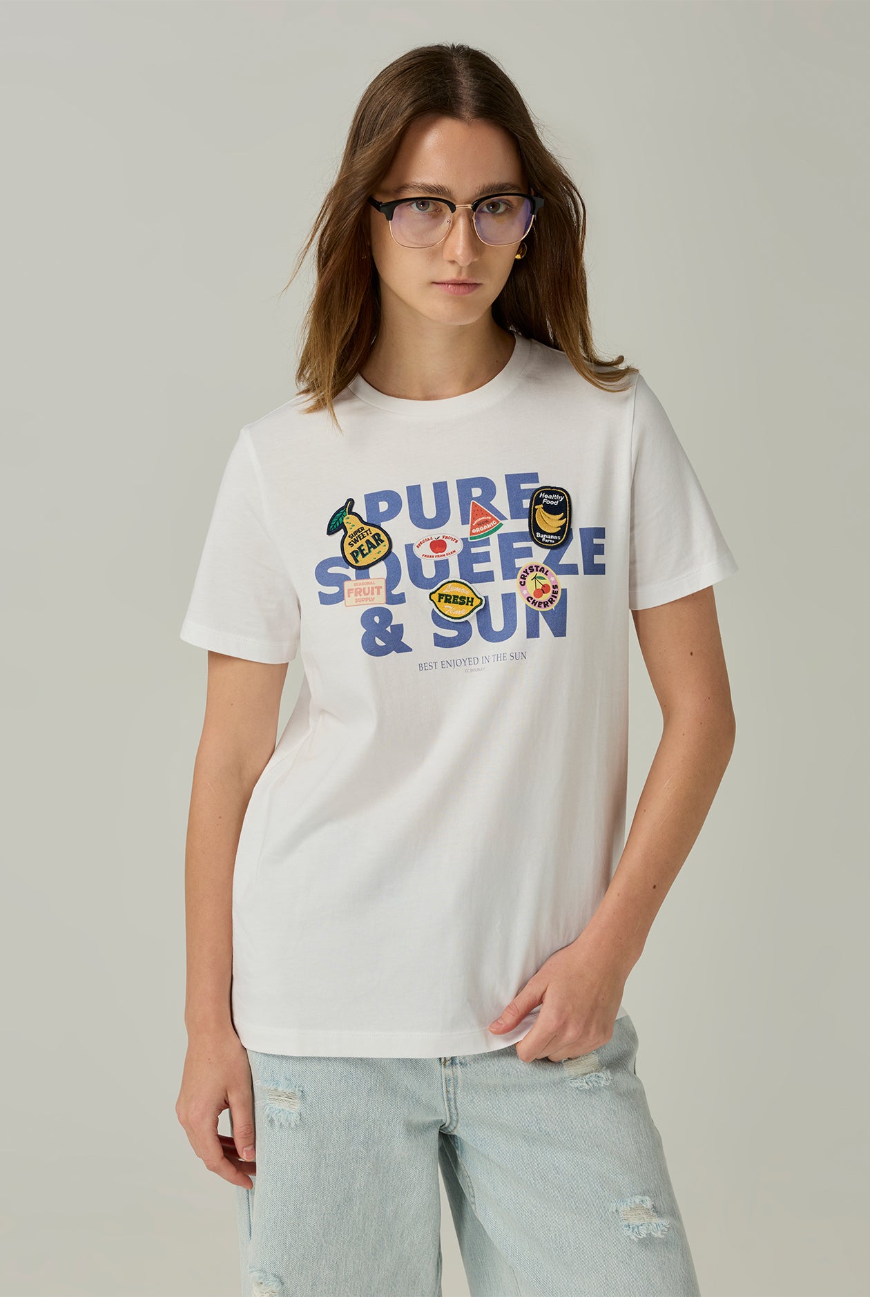 PURE SQUEEZE & SUN RELAXED TEE