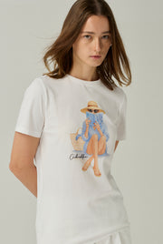 SUMMER GIRL RELAXED TEE