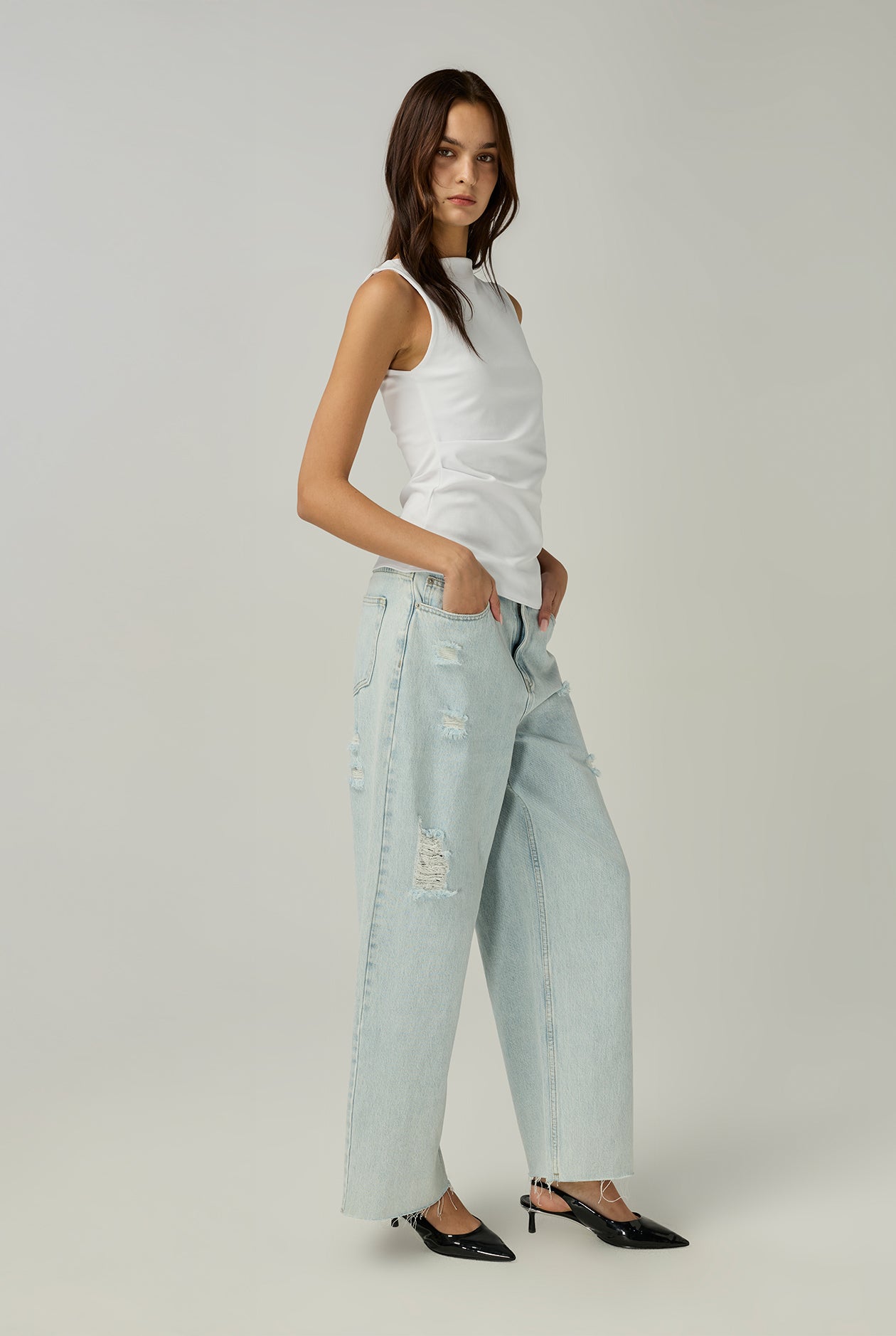 DESTROY BARREL JEANS - CC Double O Official Store