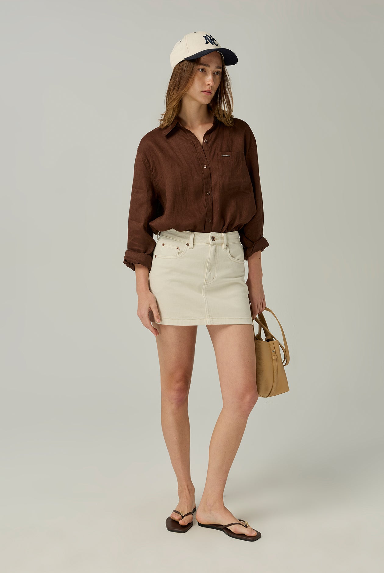 CLASSIC MINI DENIM SKIRT - CC Double O Official Store