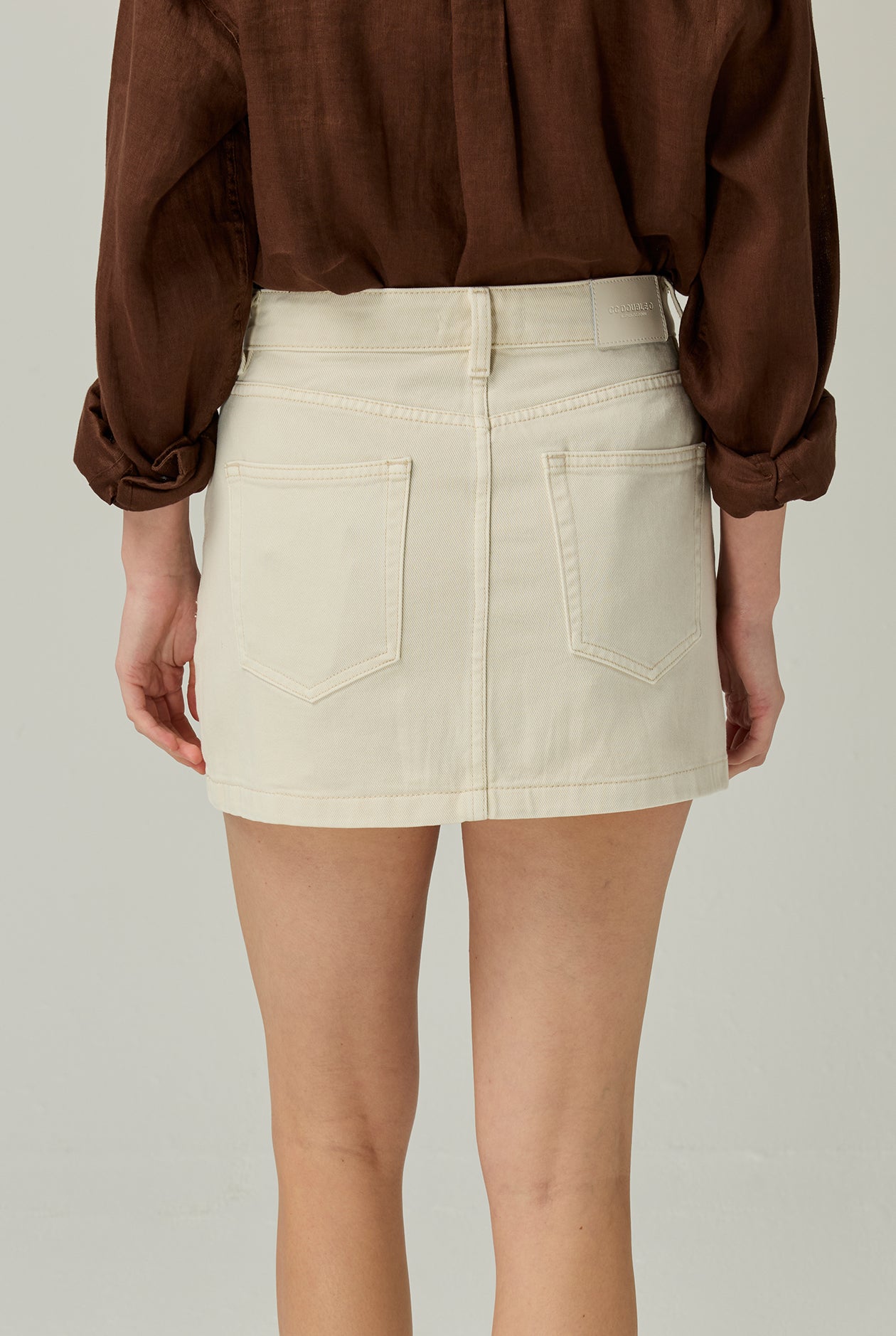 CLASSIC MINI DENIM SKIRT - CC Double O Official Store