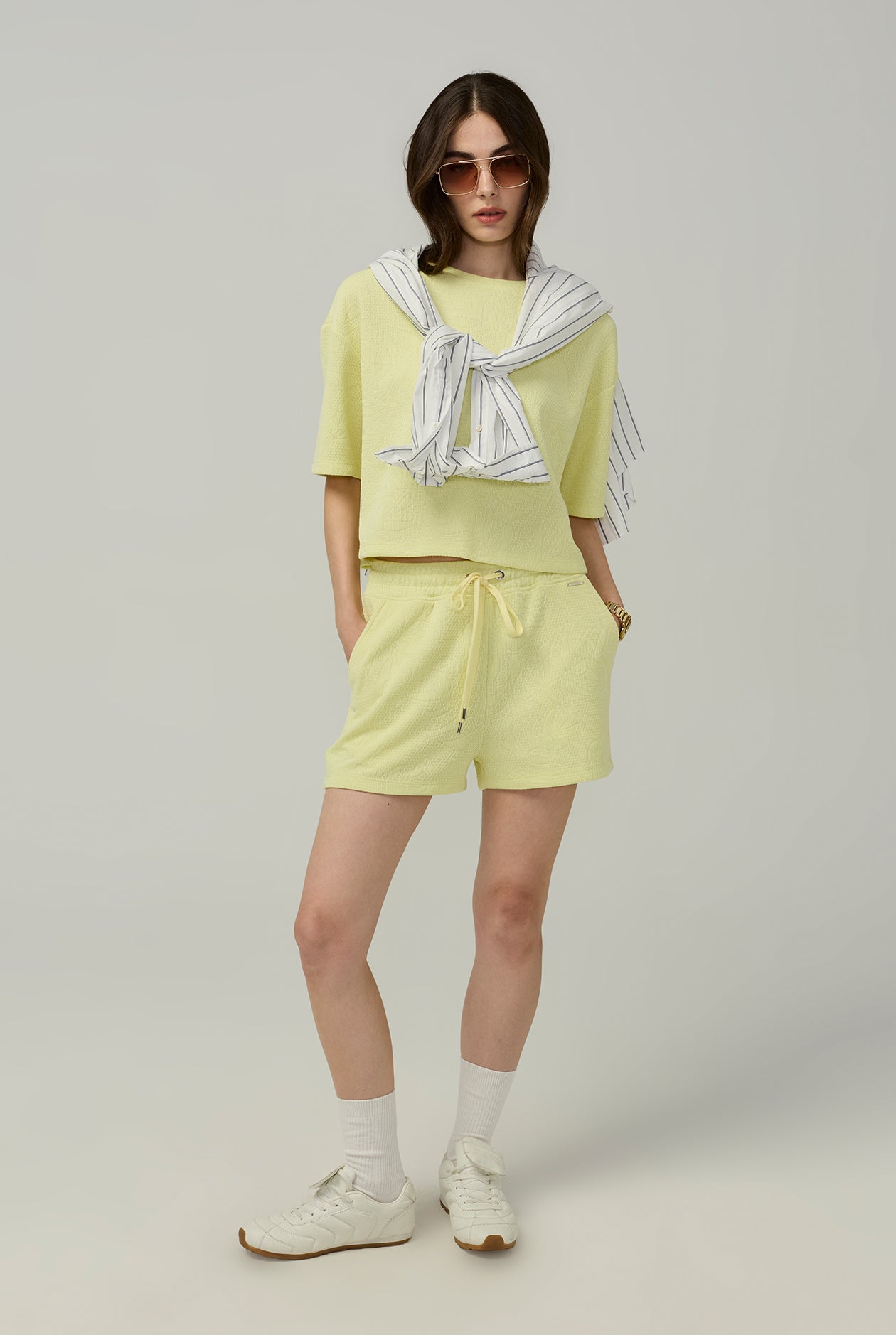 JACQUARD SHORTS