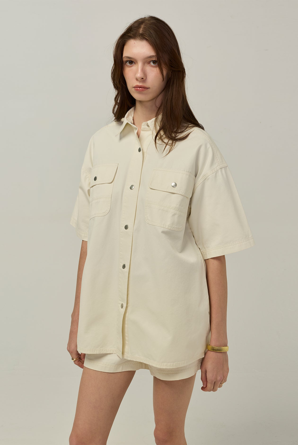 UTILITY OVERSIZED POCKET SHIRT