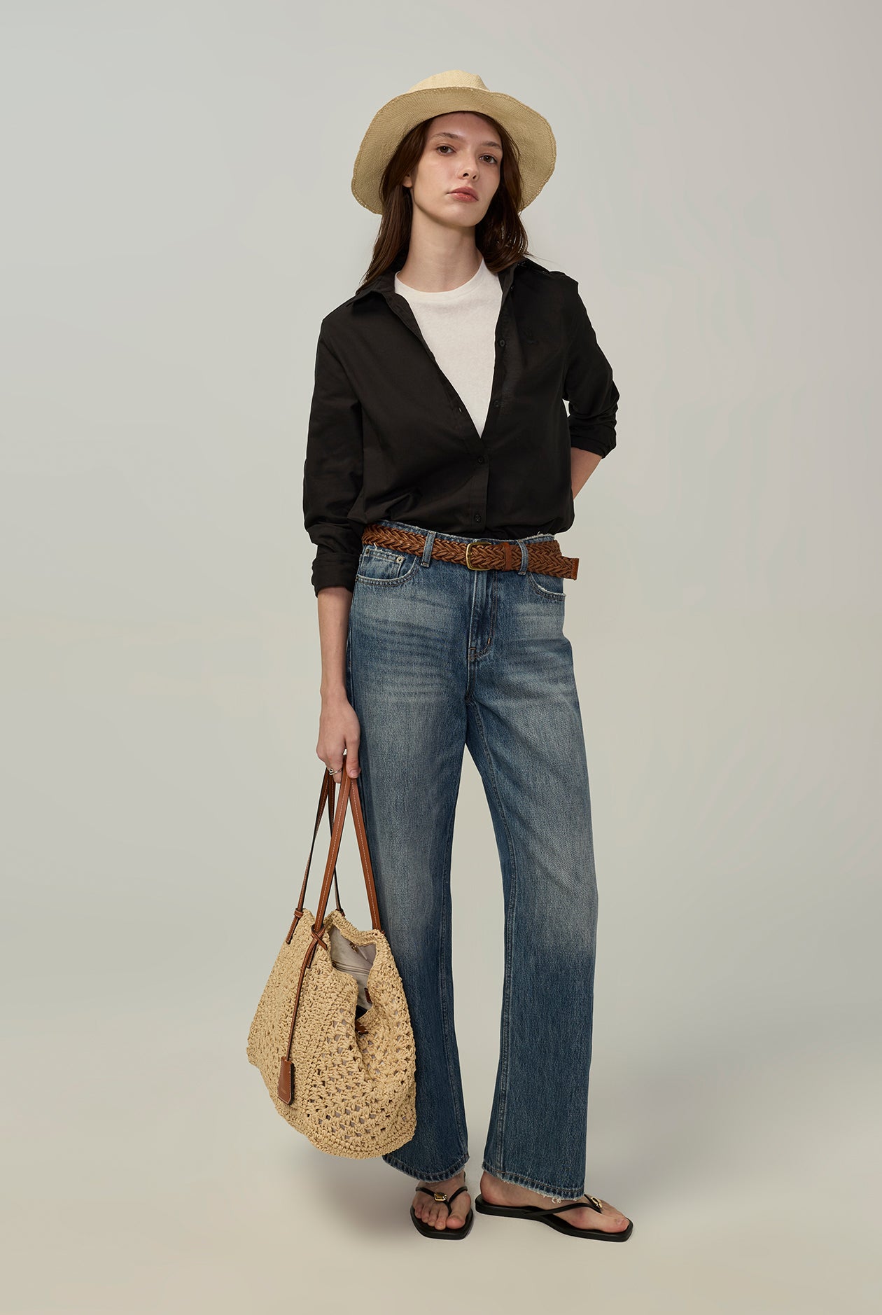 SIGNATURE BIRD LOGO OXFORD SHIRT