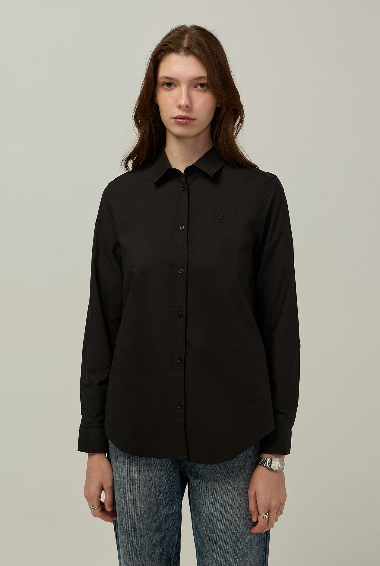 SIGNATURE BIRD LOGO OXFORD SHIRT