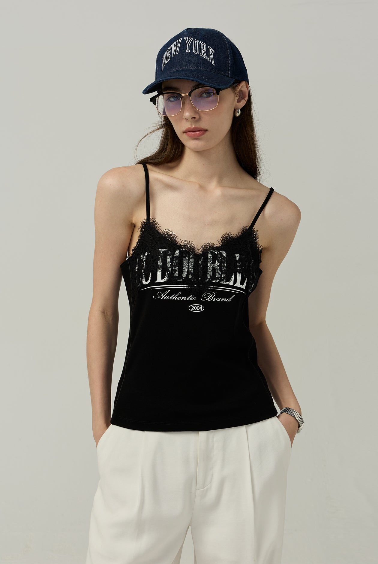 CAMISOLE WITH LACE