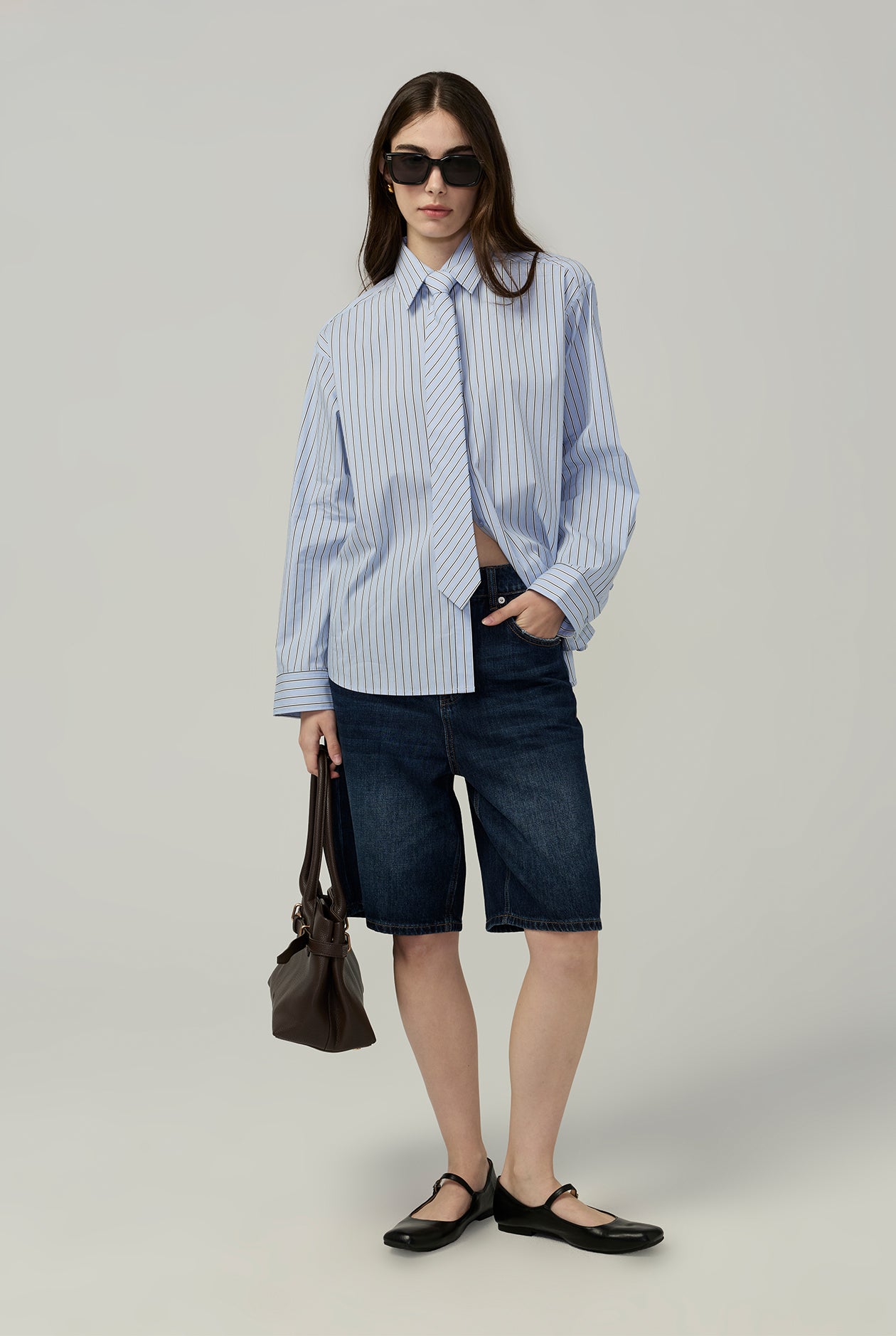 BERMUDA DENIM SHORTS