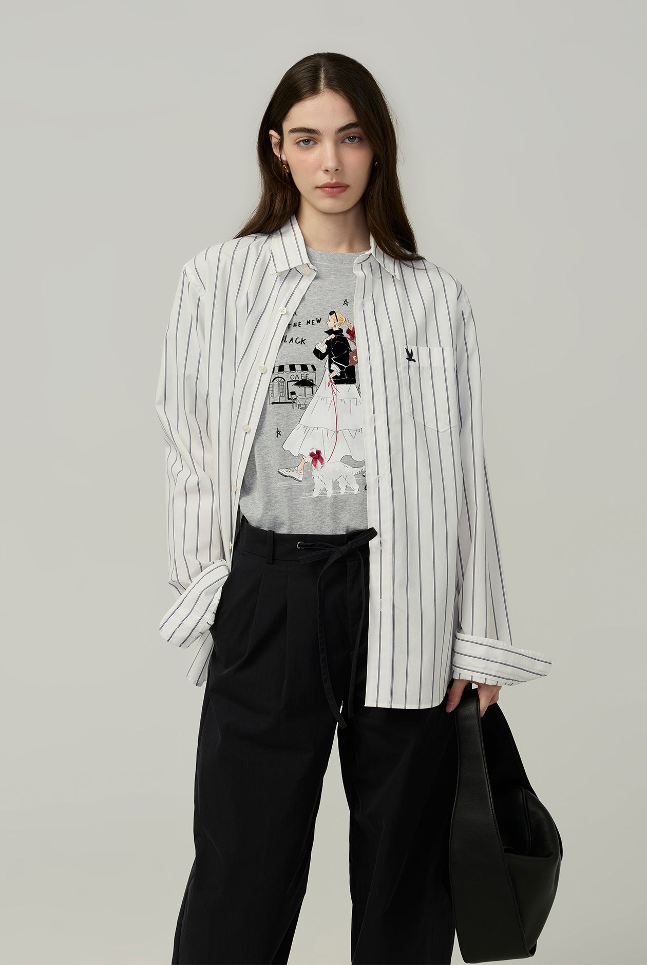 GIRL IN PARIS OVERSIZED TEE