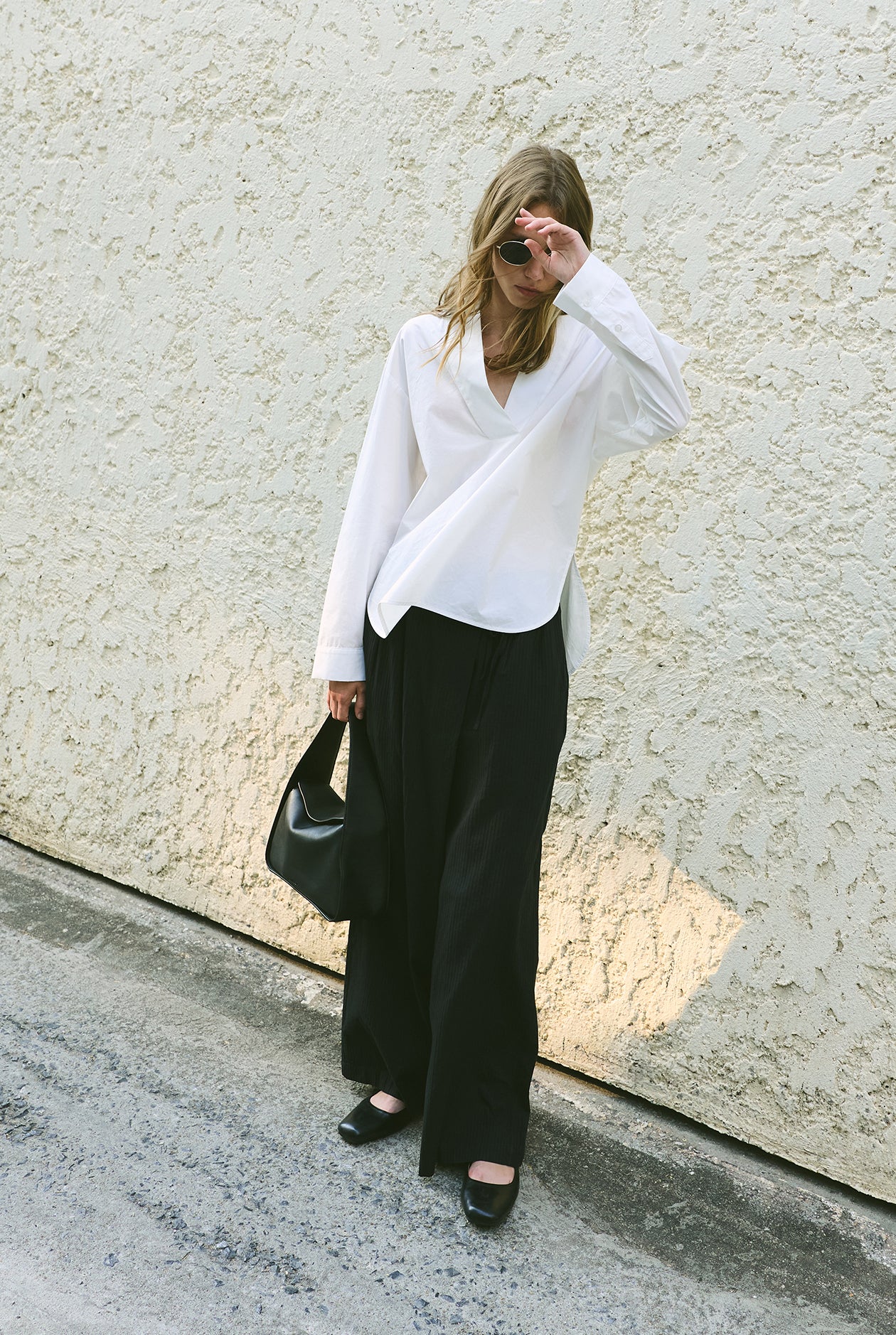 POPLIN POPOVER OVERSIZED SHIRT