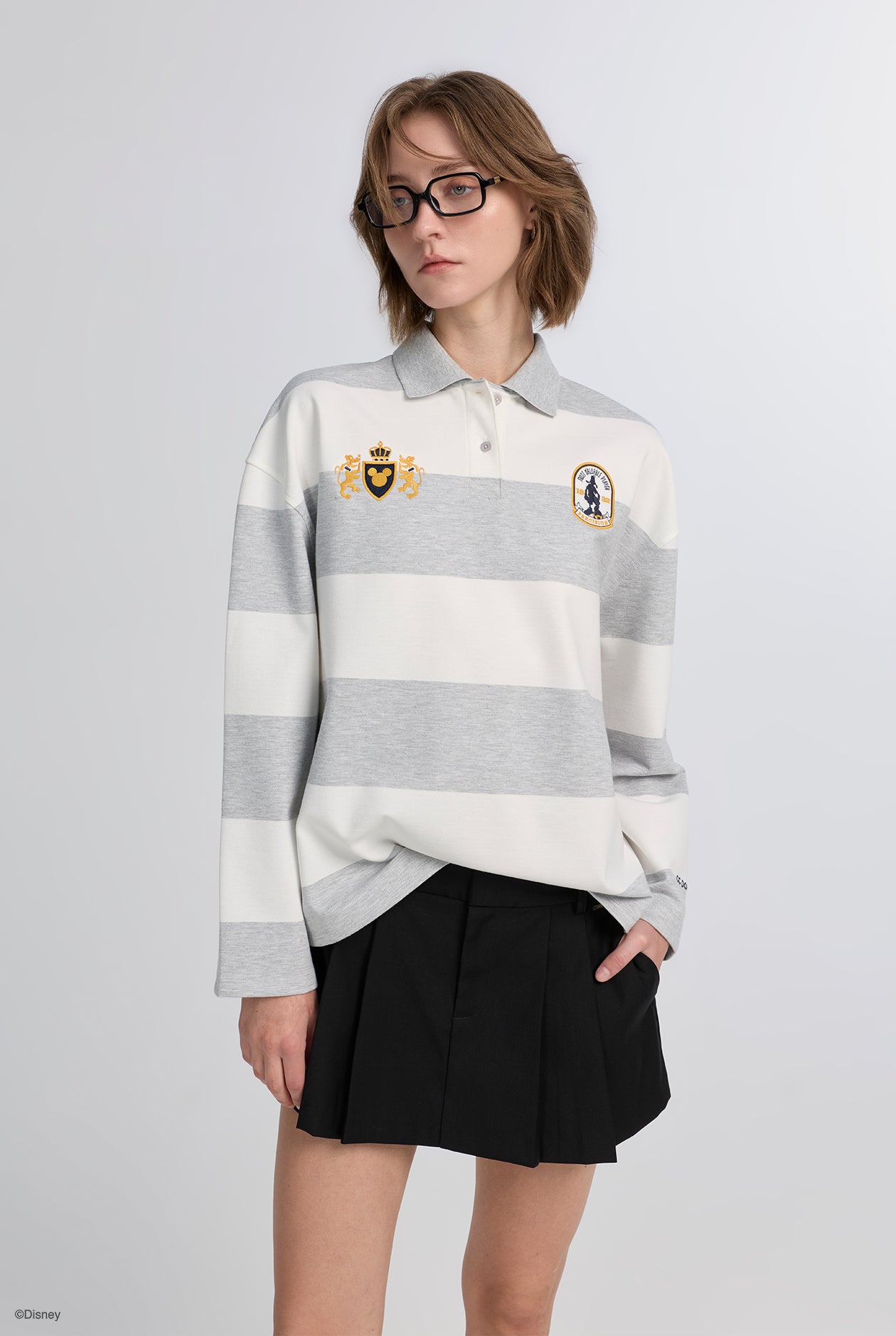 GOOFY OVERSIZED POLO