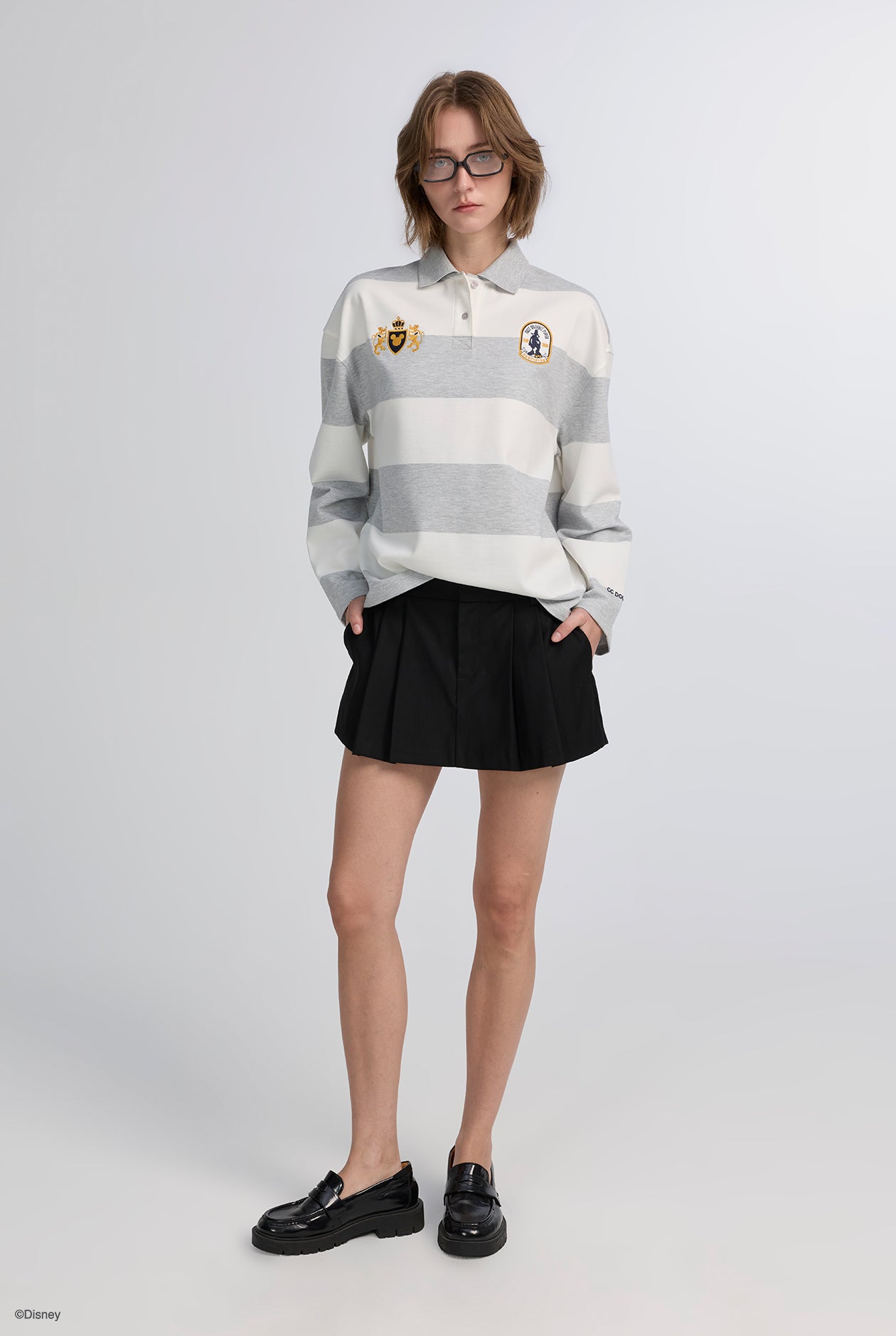 GOOFY OVERSIZED POLO