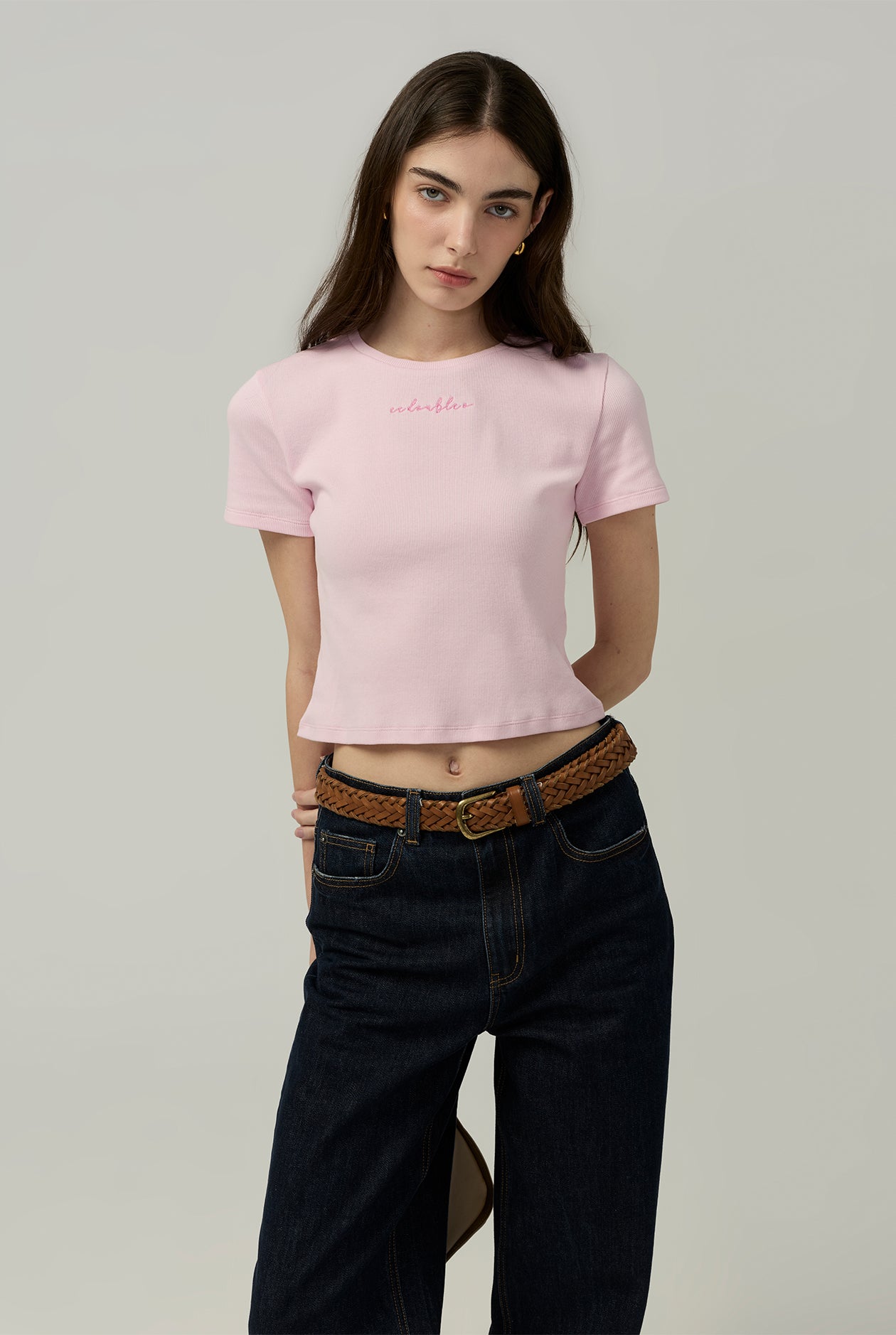 MINI HANDWRITTEN LOGO TEE