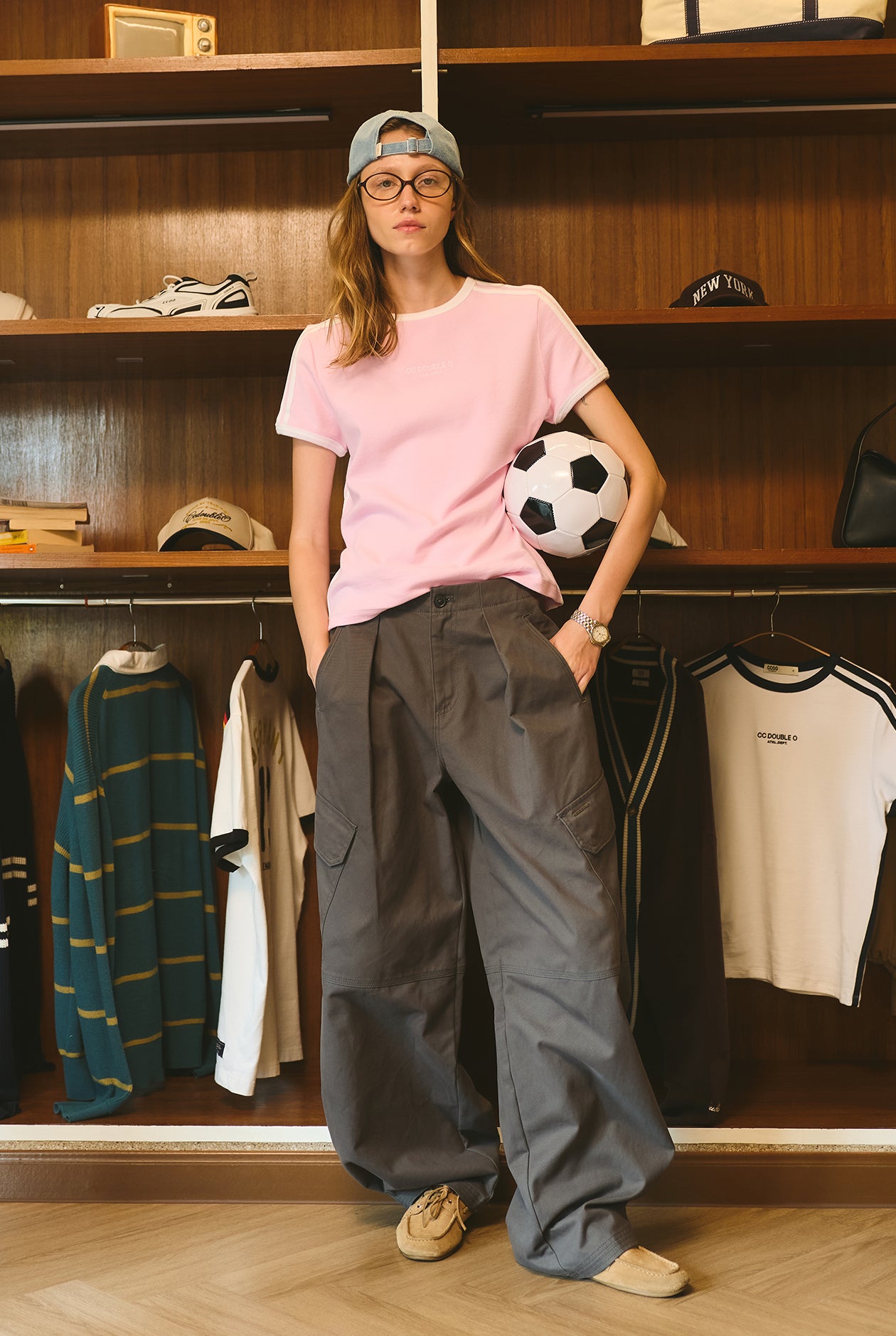 PINK RINGER TEE