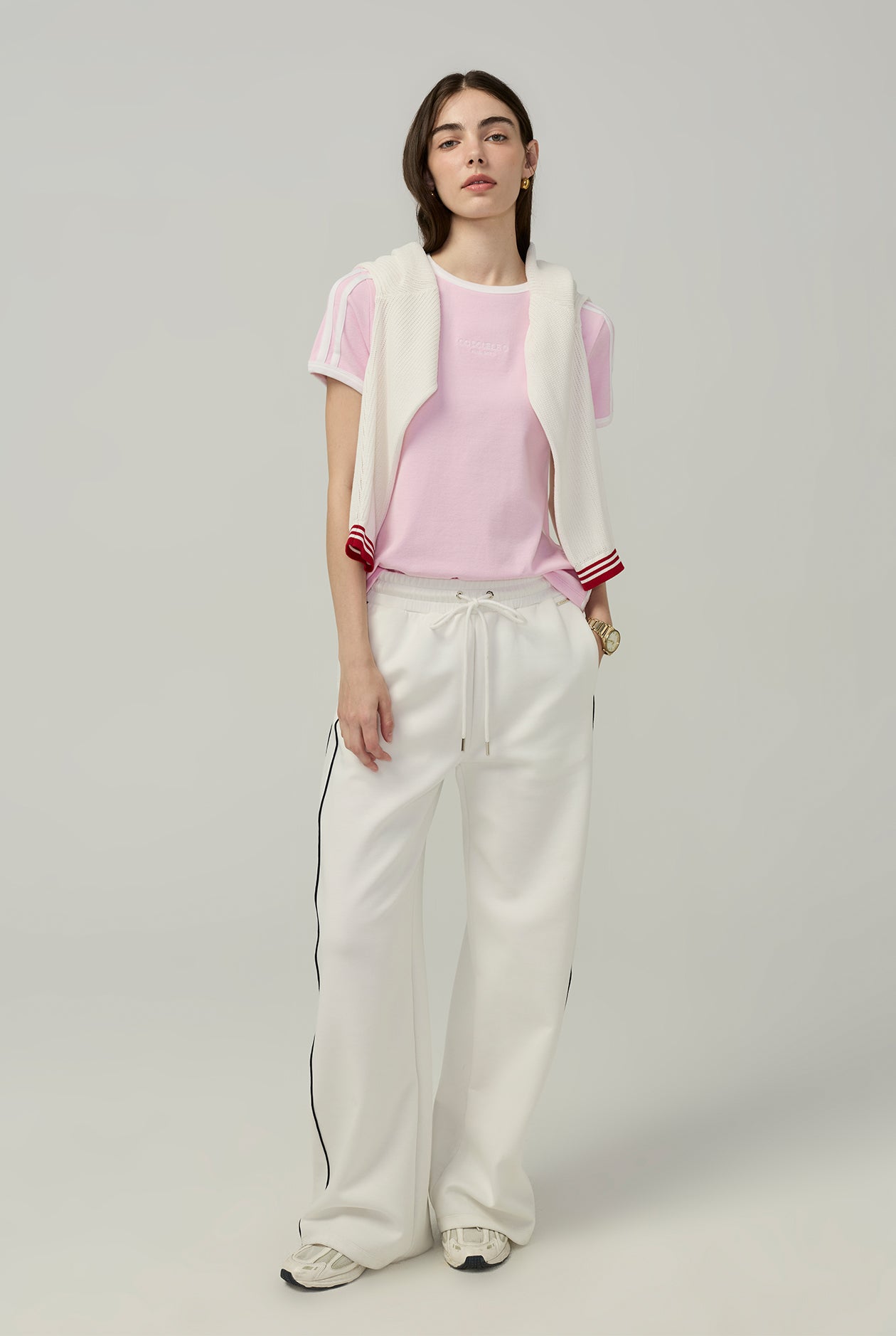 PINK RINGER TEE