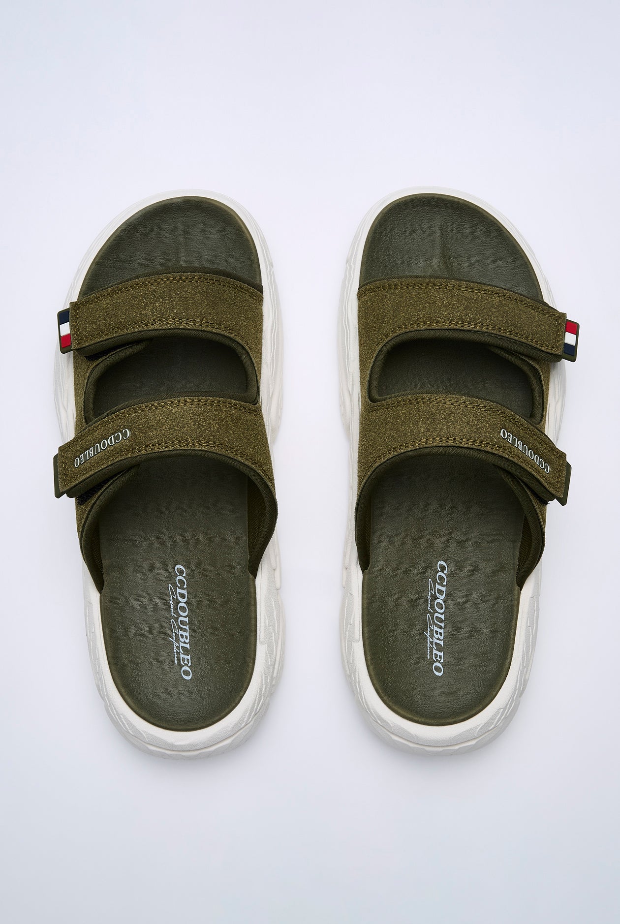 DUAL STRAP POOL SANDALS - CC Double O Official Store