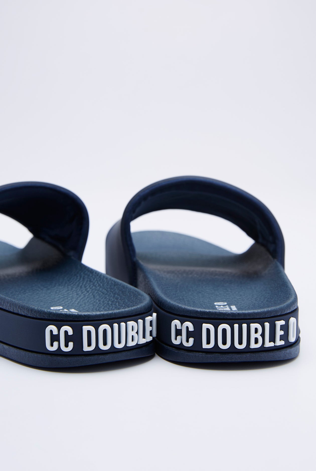 BIRD LOGO SLIDE SANDALS