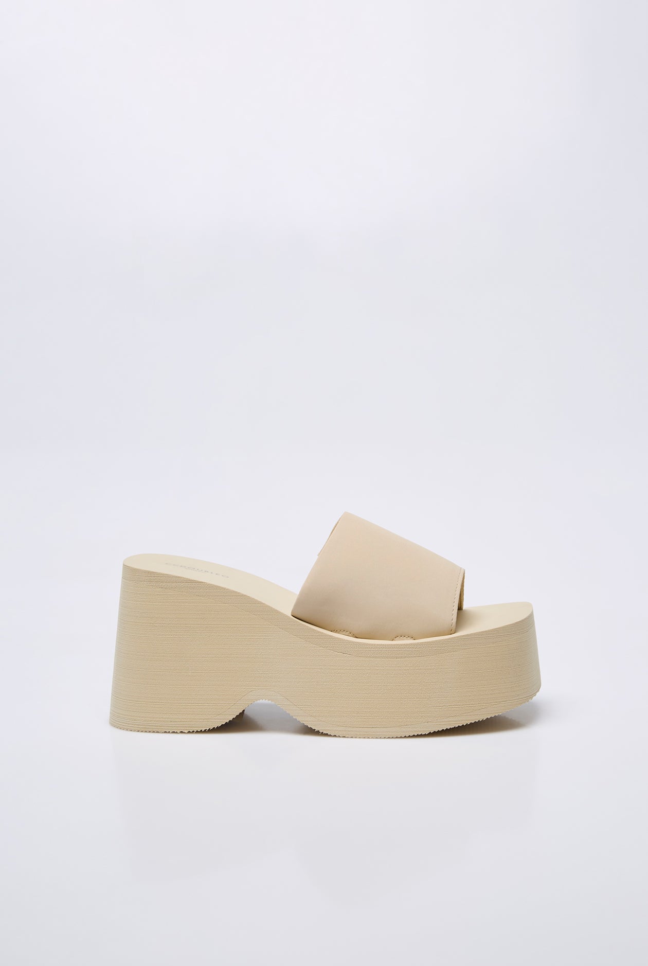 WIDE STRAP PLATFORM MULES