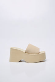 WIDE STRAP PLATFORM MULES