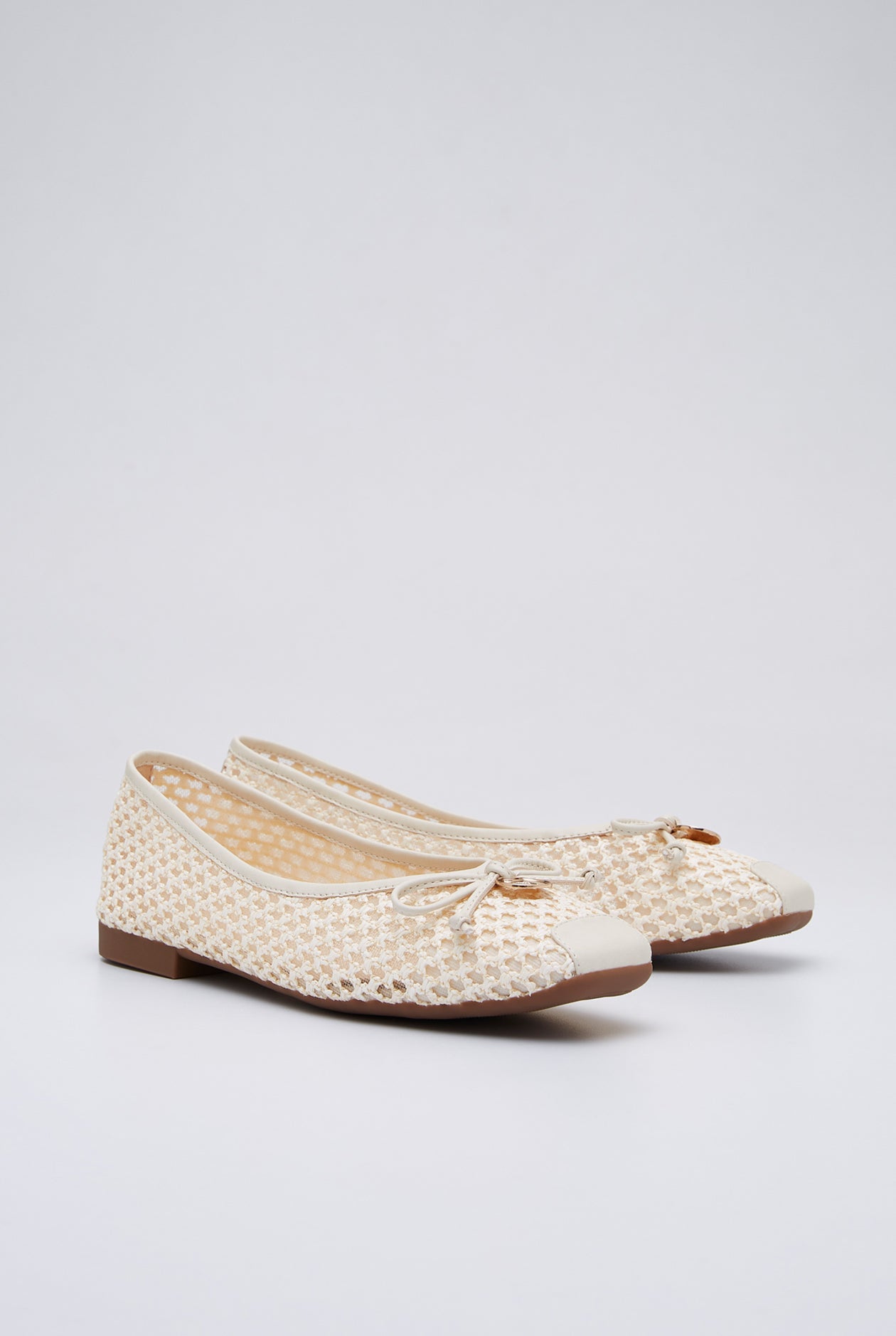 MESH BALLET FLATS