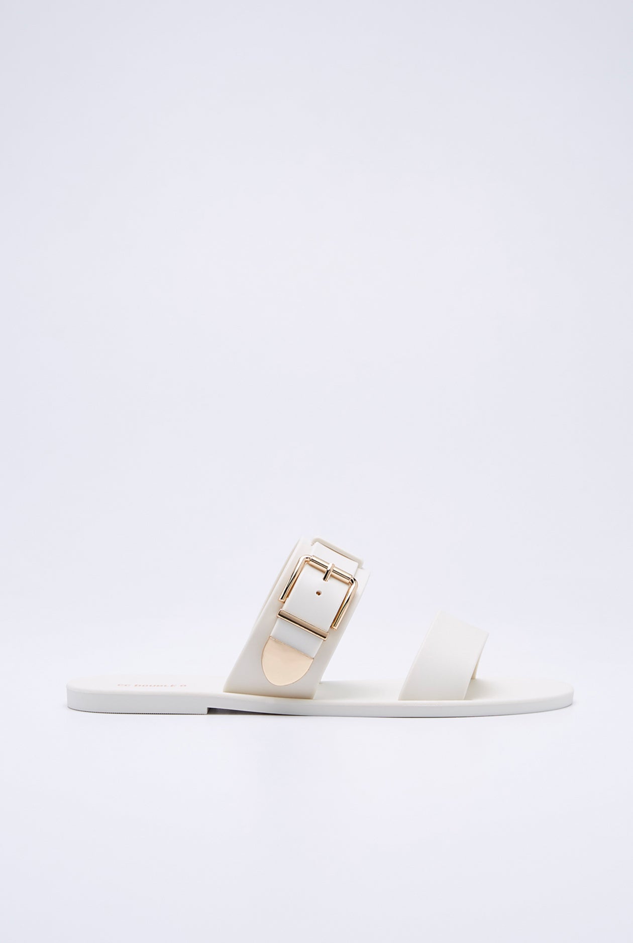 BUCKLE SLIDE SANDALS